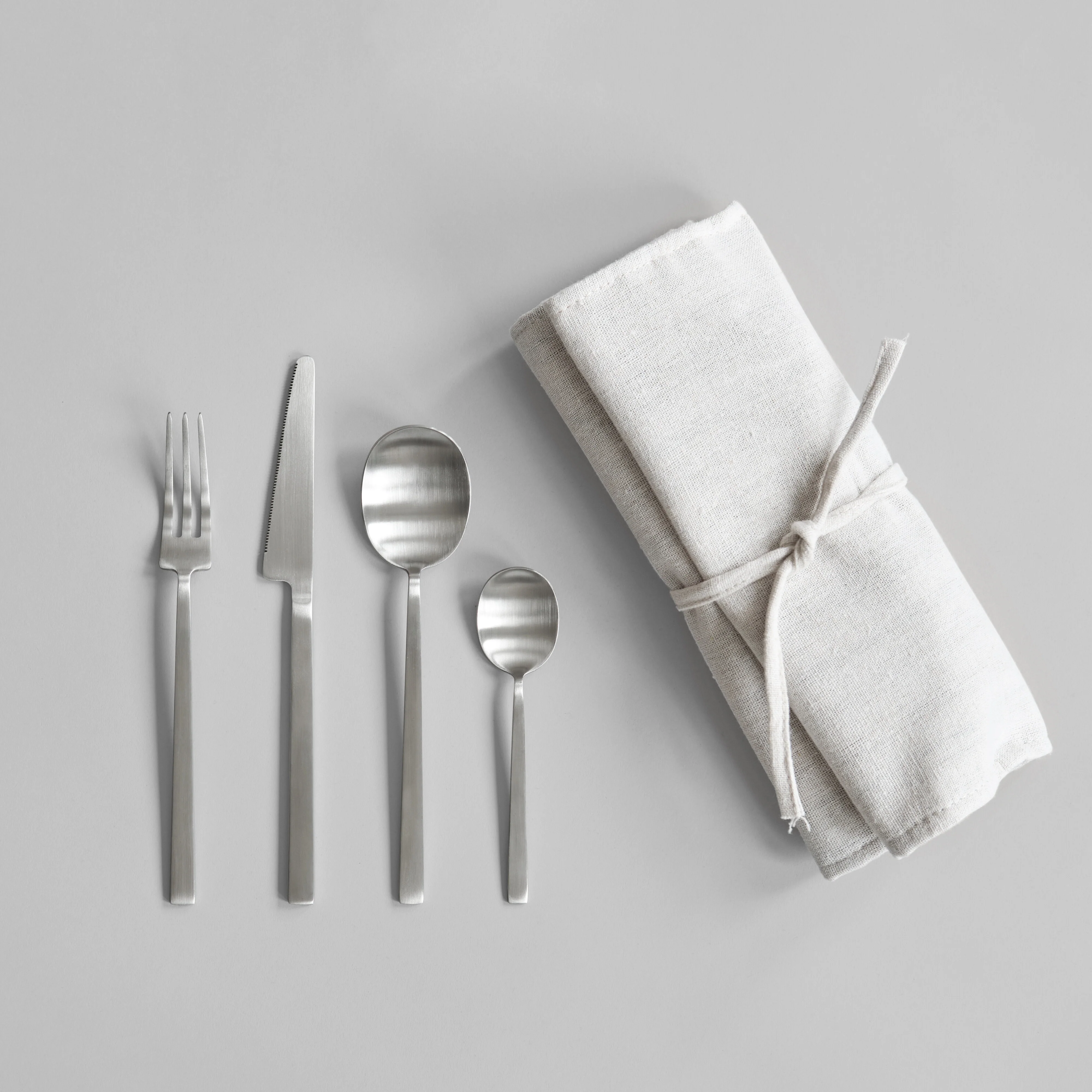 Kogei Cutlery - Brushed Steel (16 pcs) - Image 11