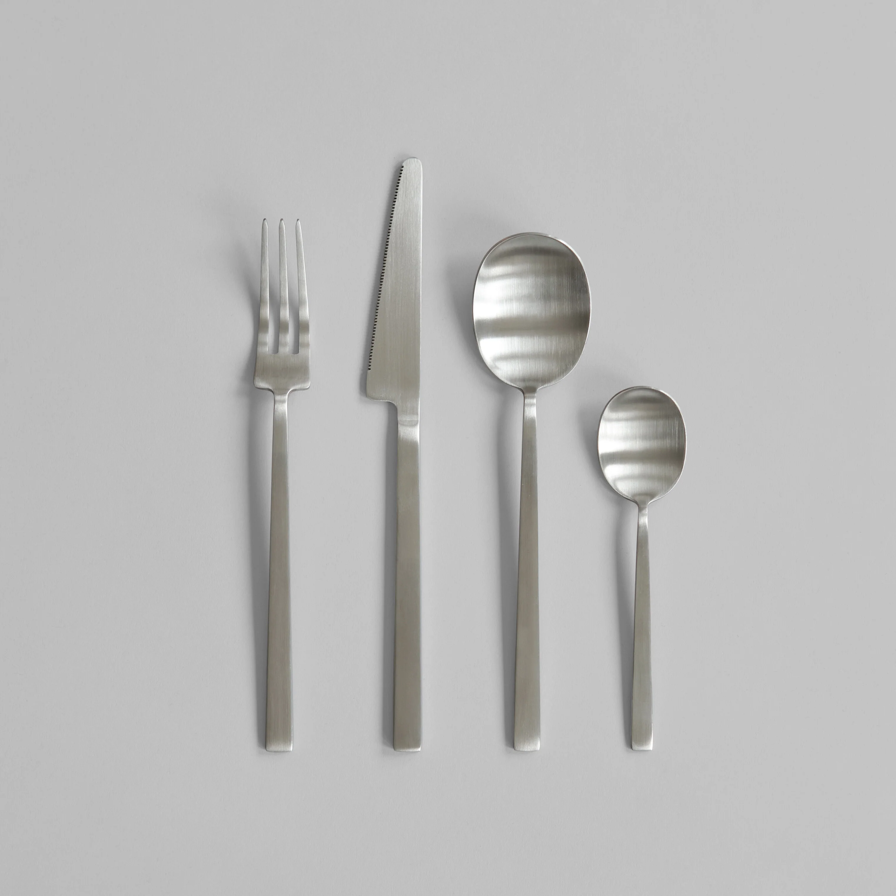 Kogei Cutlery - Brushed Steel (24 pcs)