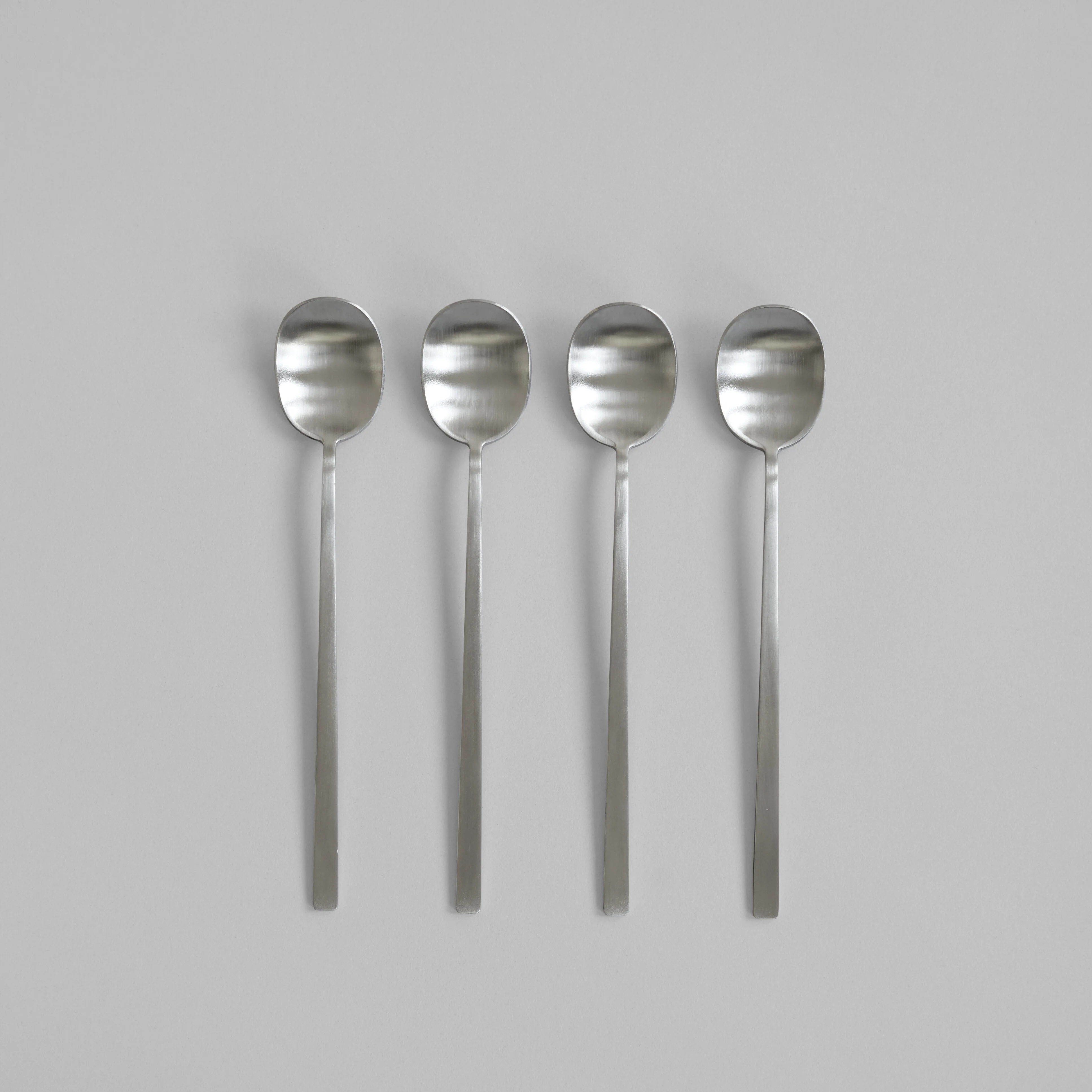 Kogei Long Spoon - Brushed Steel - Image 8