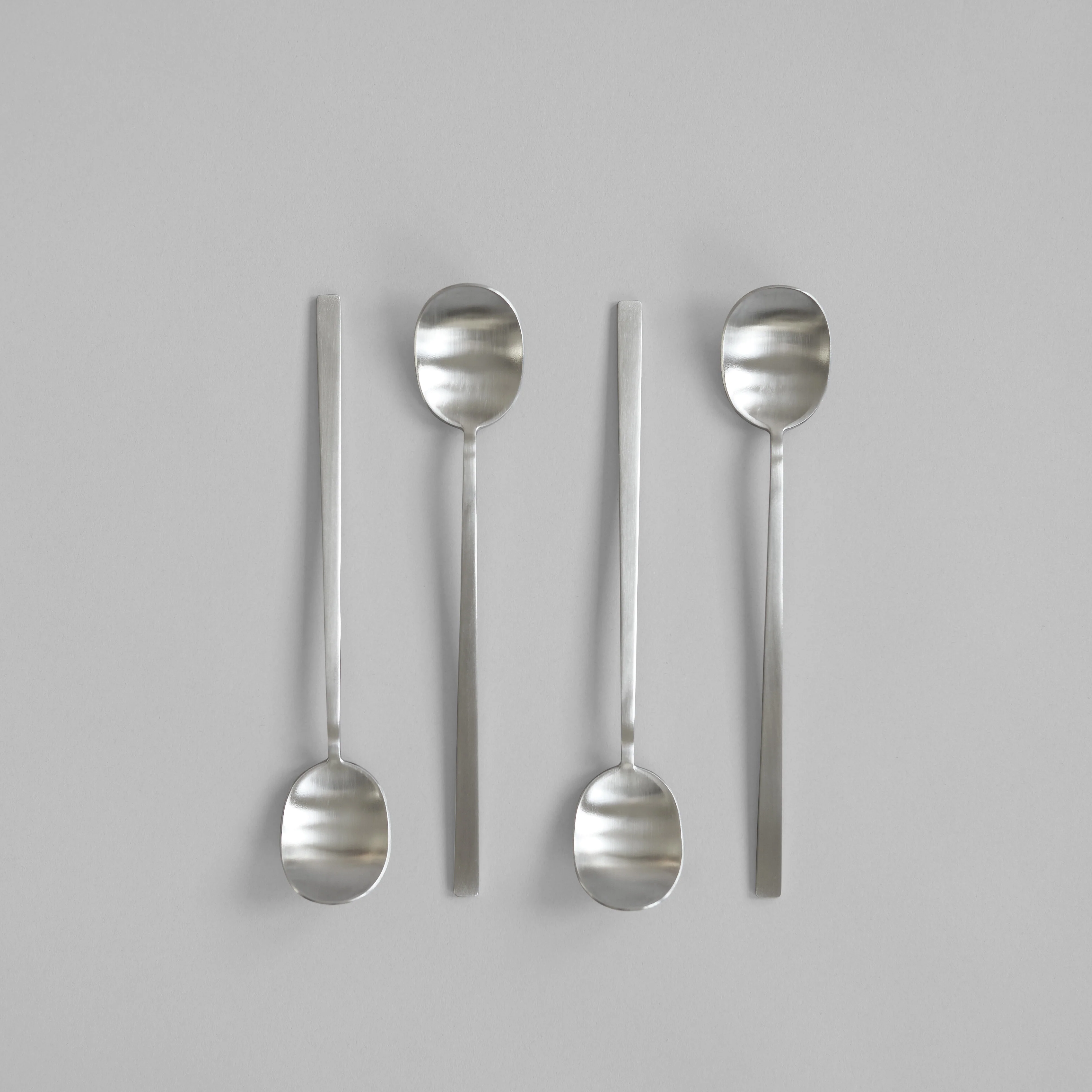 Kogei Long Spoon - Brushed Steel - Image 9