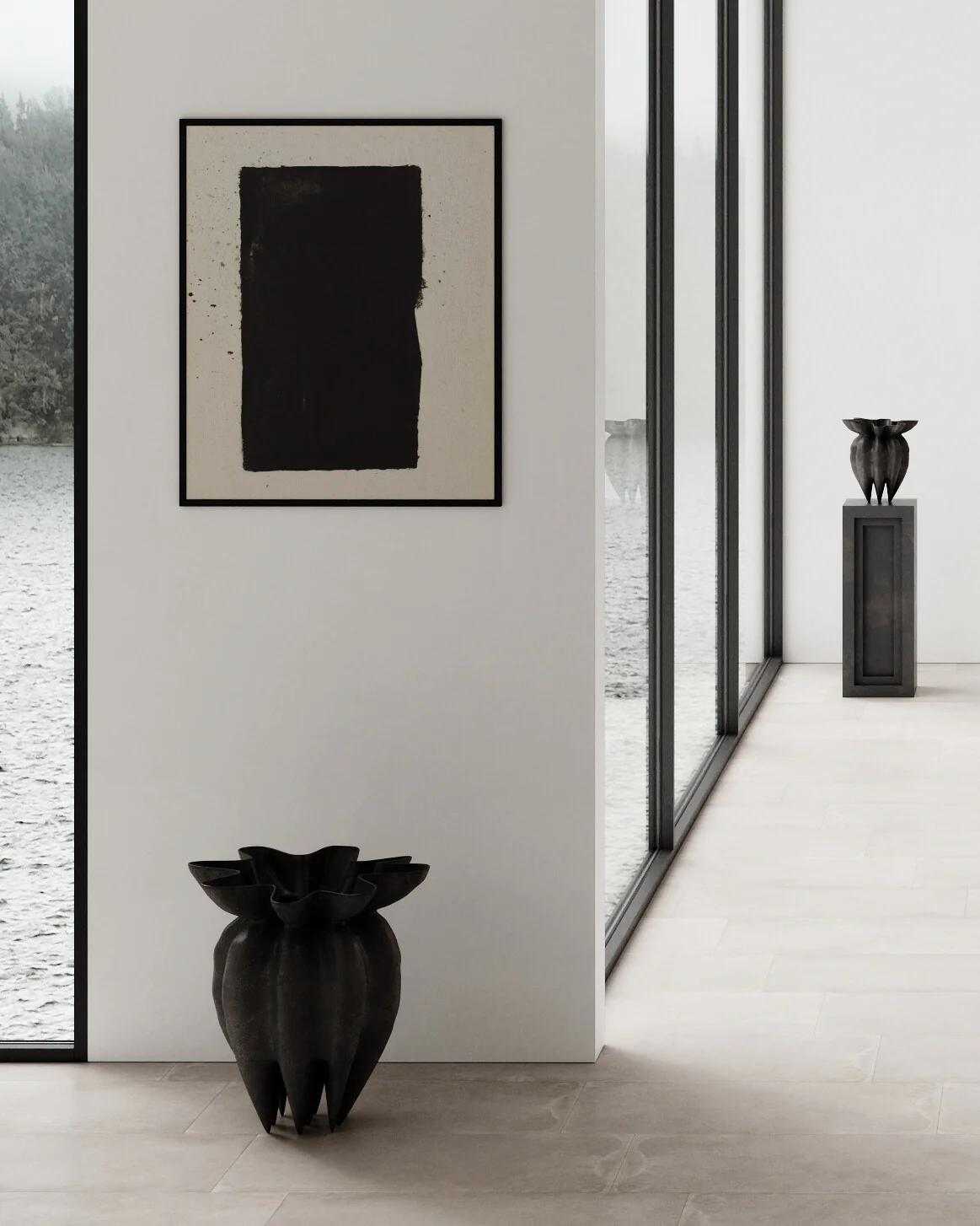 Lotus Vase, Mini - Coffee - Image 10