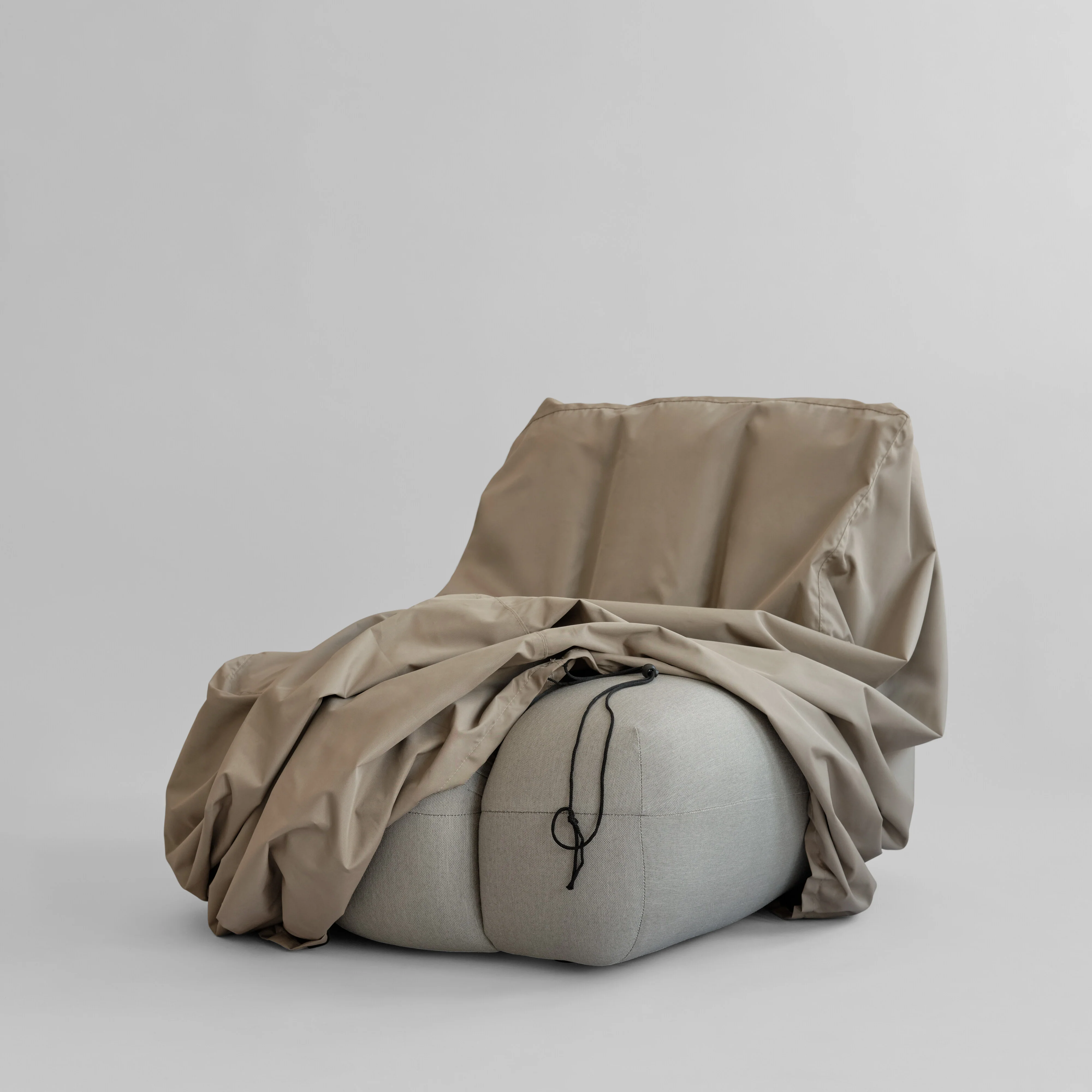 Lounge Chair Outdoor Cover - Sand - Image 3