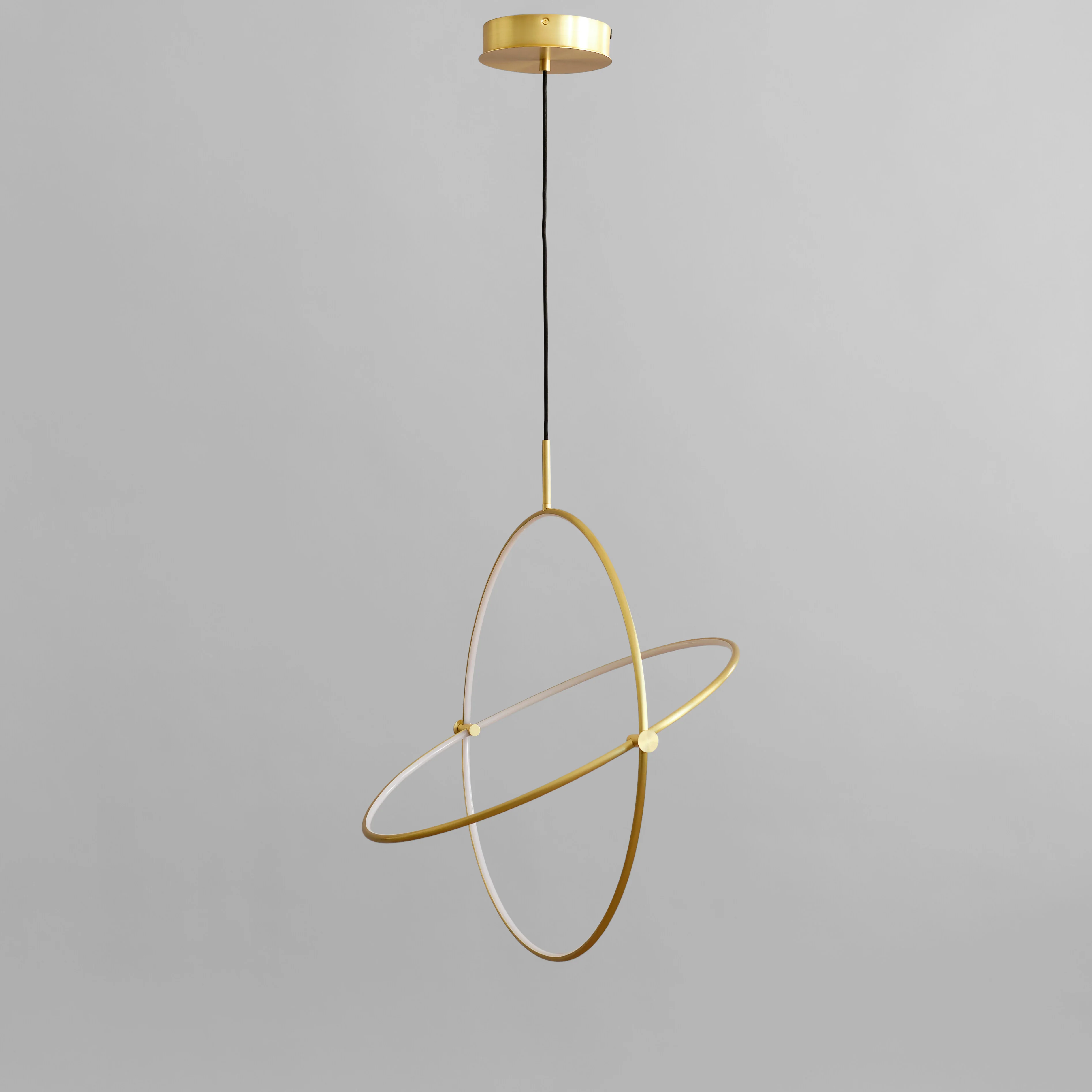 Maru Pendant, Ø60 - Brass - Image 3