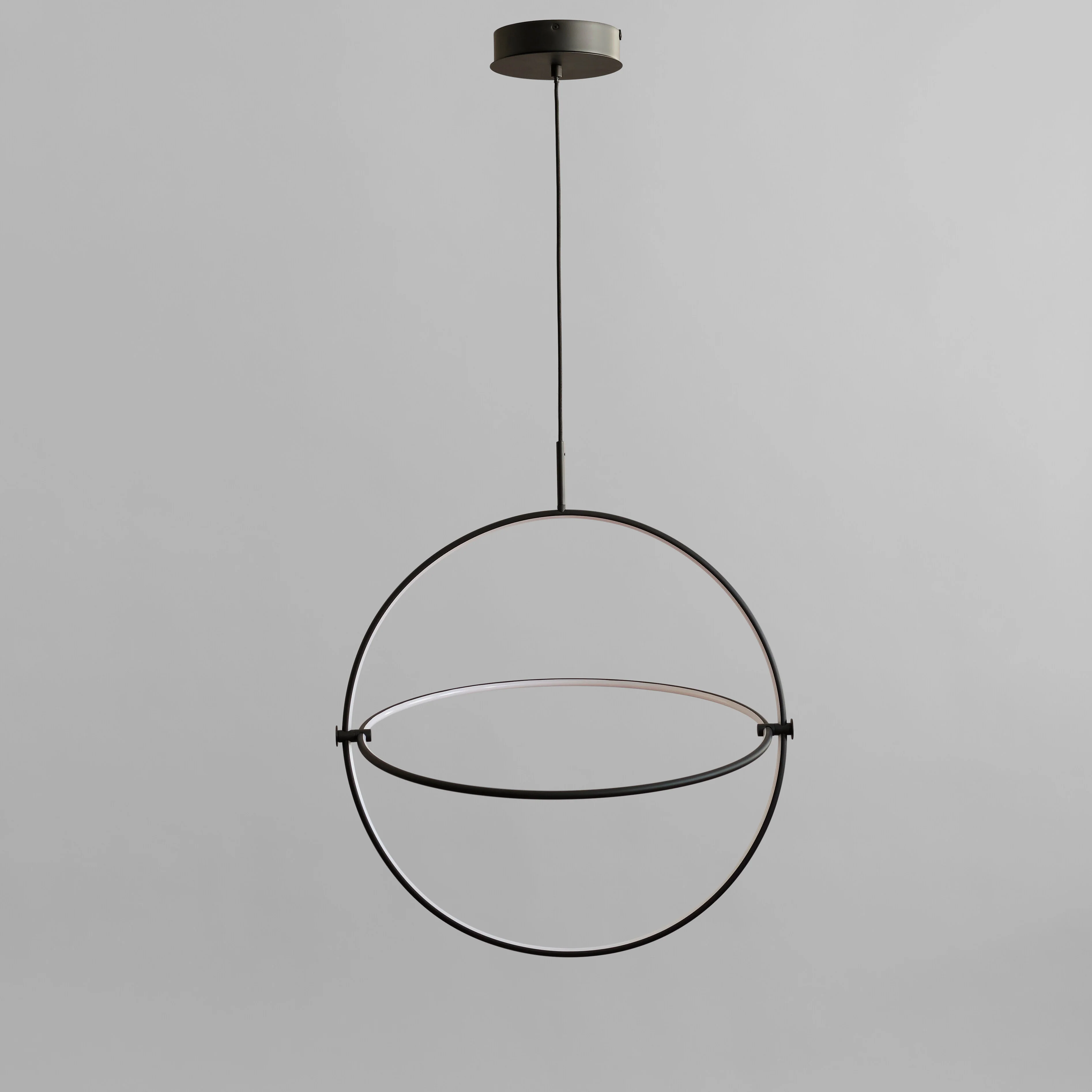 Maru Pendant, Ø60 - Burned Black - Image 4