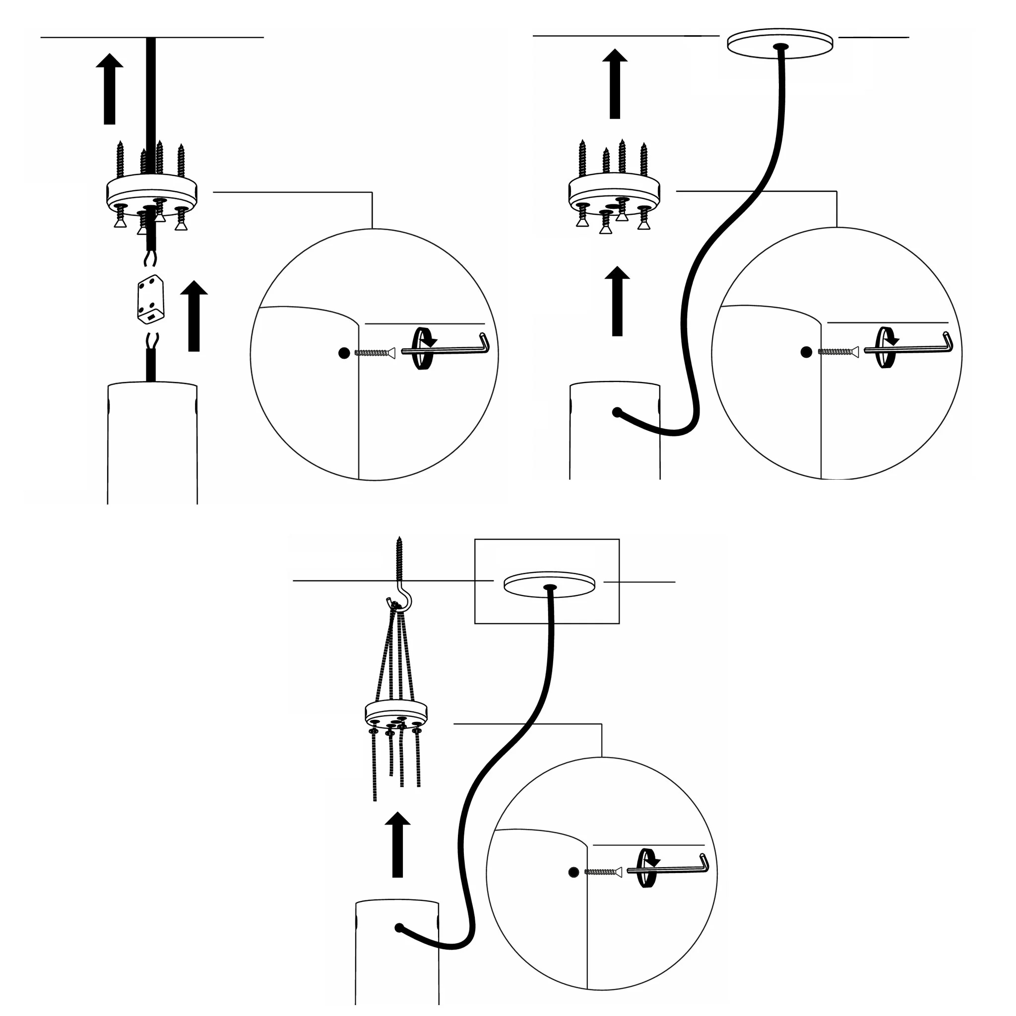Mounting Plate Ver.2. for Chandelier with Side Screws - Image 2