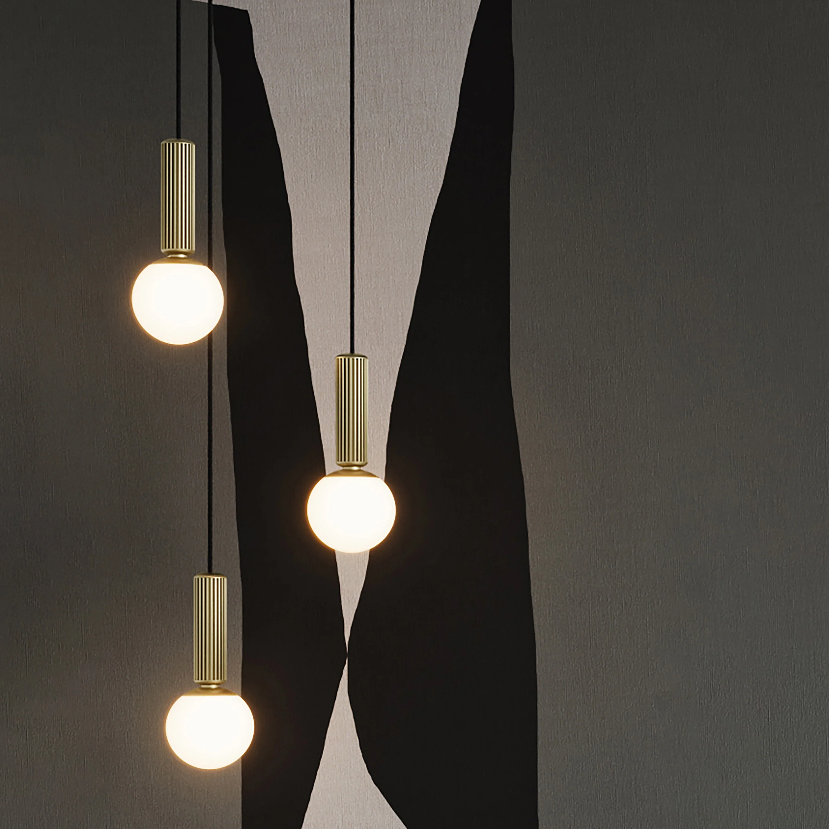 No. 2 Pendant Lamp - Brass - Image 3