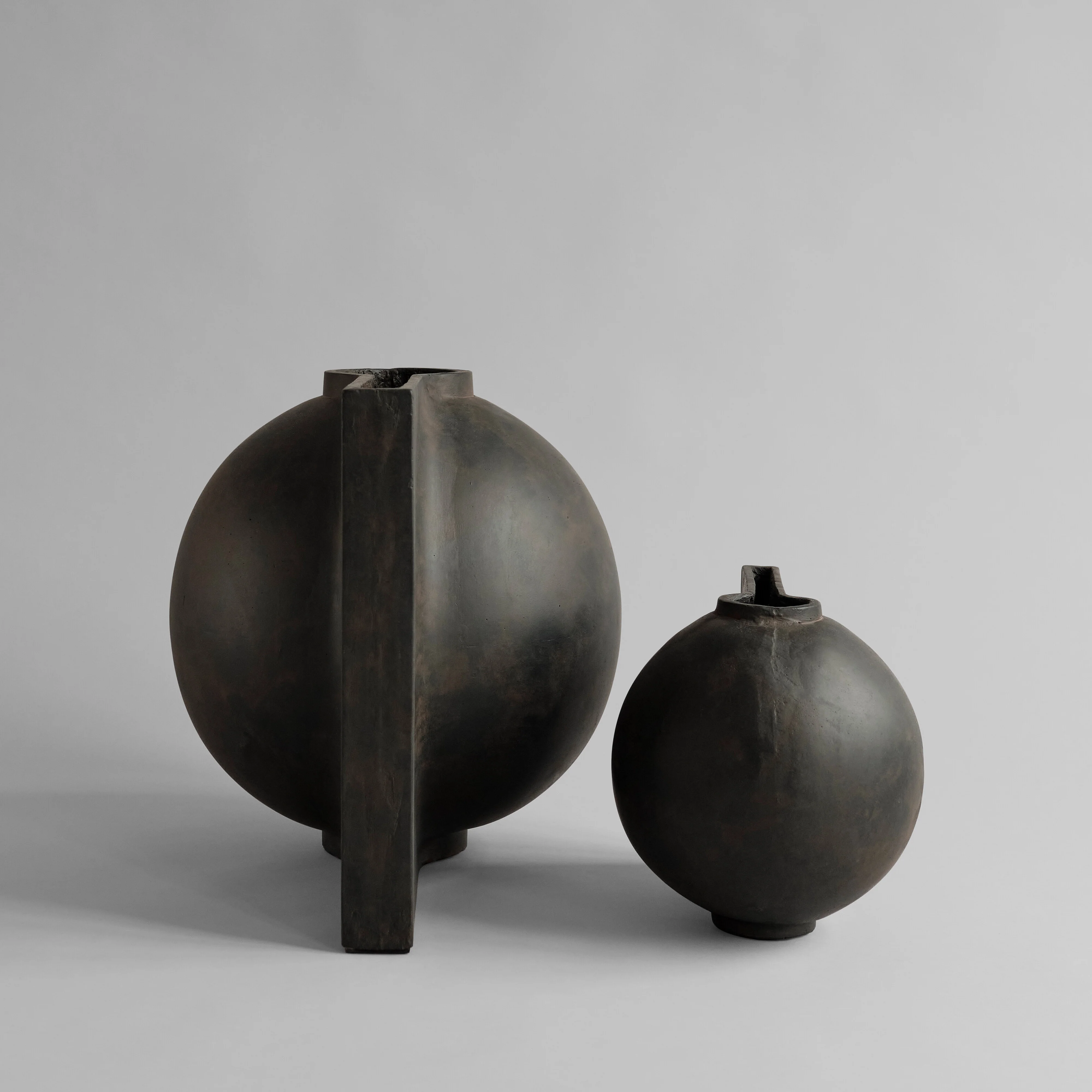 Offset Vase, Big - Coffee - Image 6