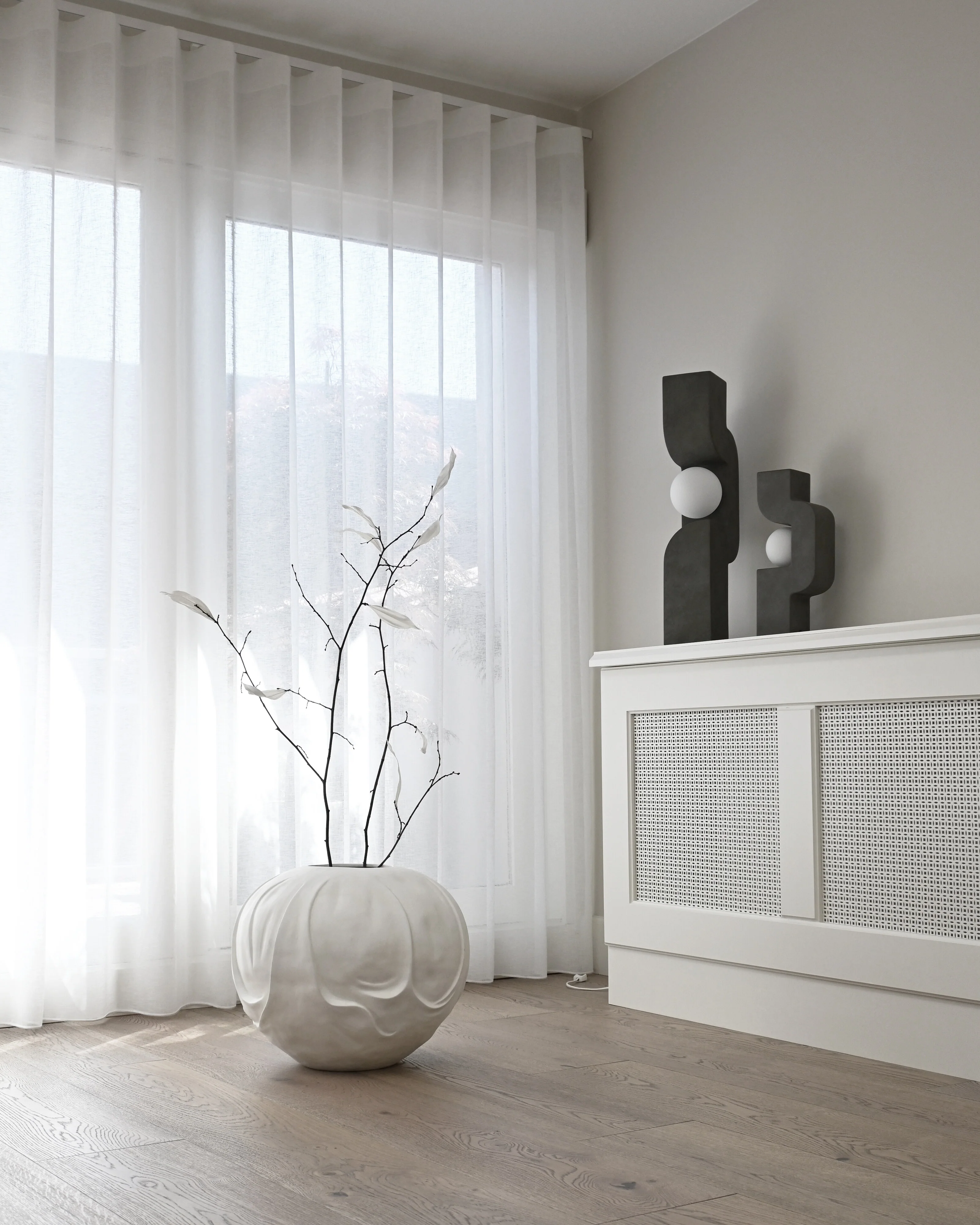 Orimono Vase, Big - Bone White - Image 2