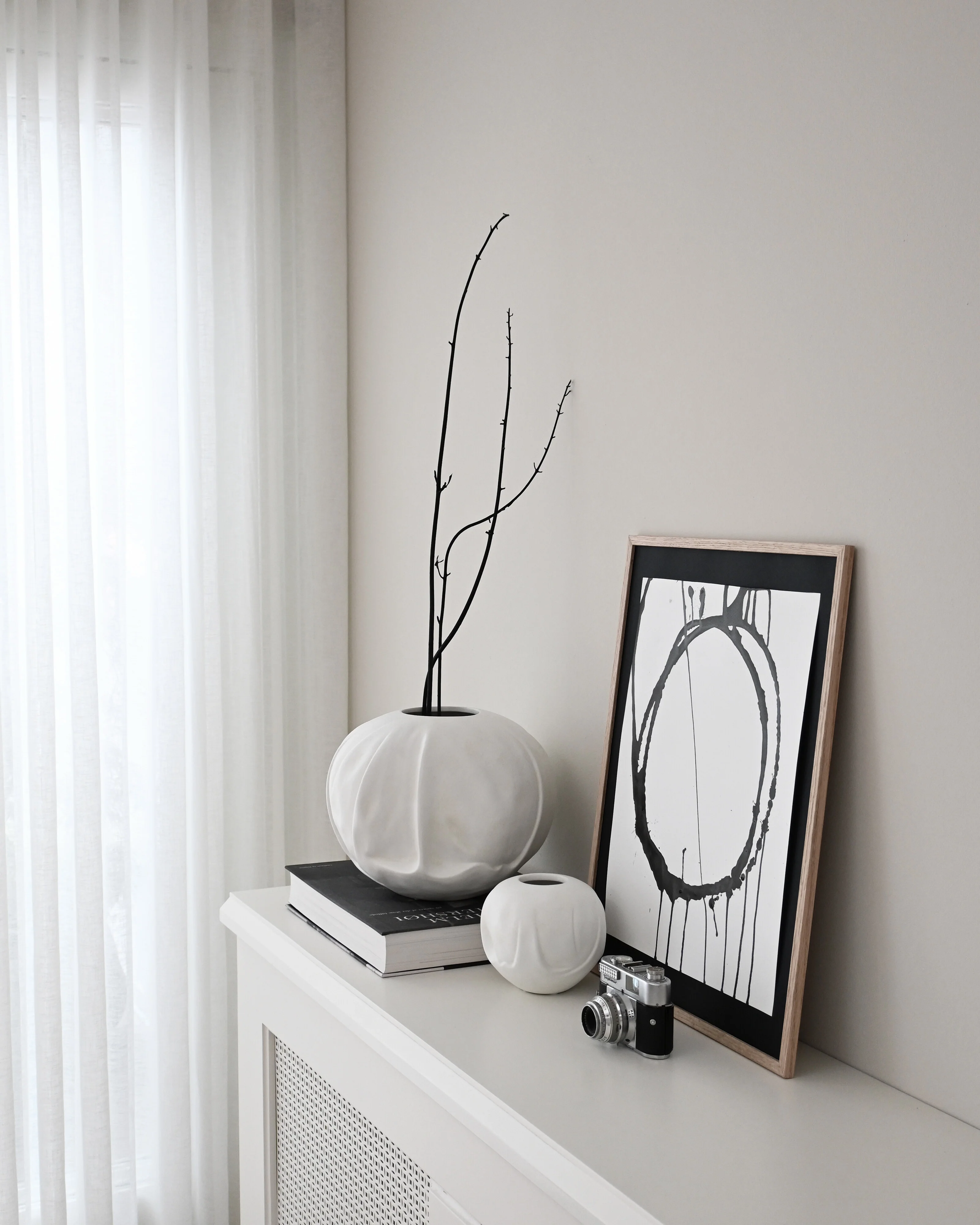 Orimono Vase, Mini - Bone White - Image 4