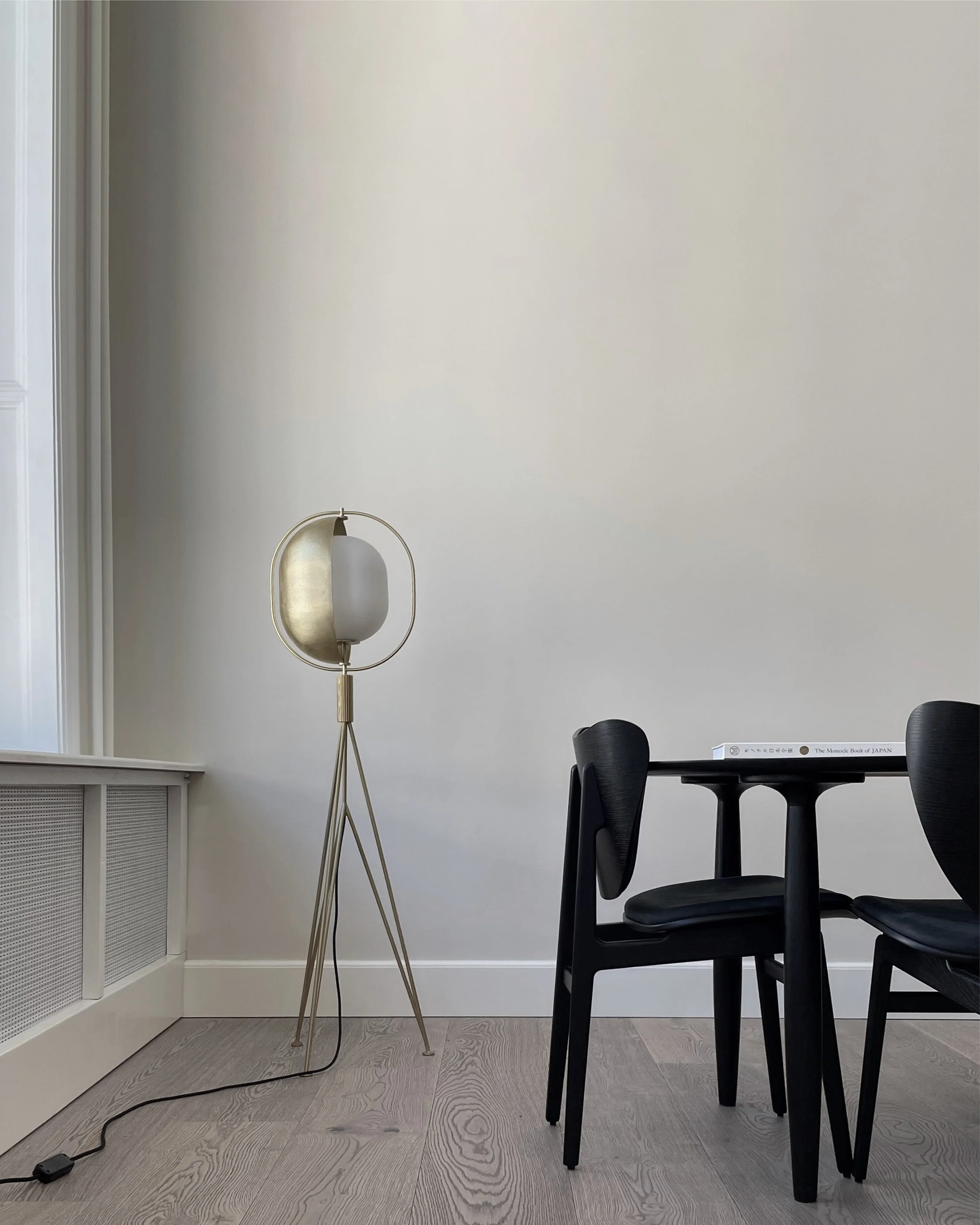 Pearl Floor Lamp - Brass - Image 3