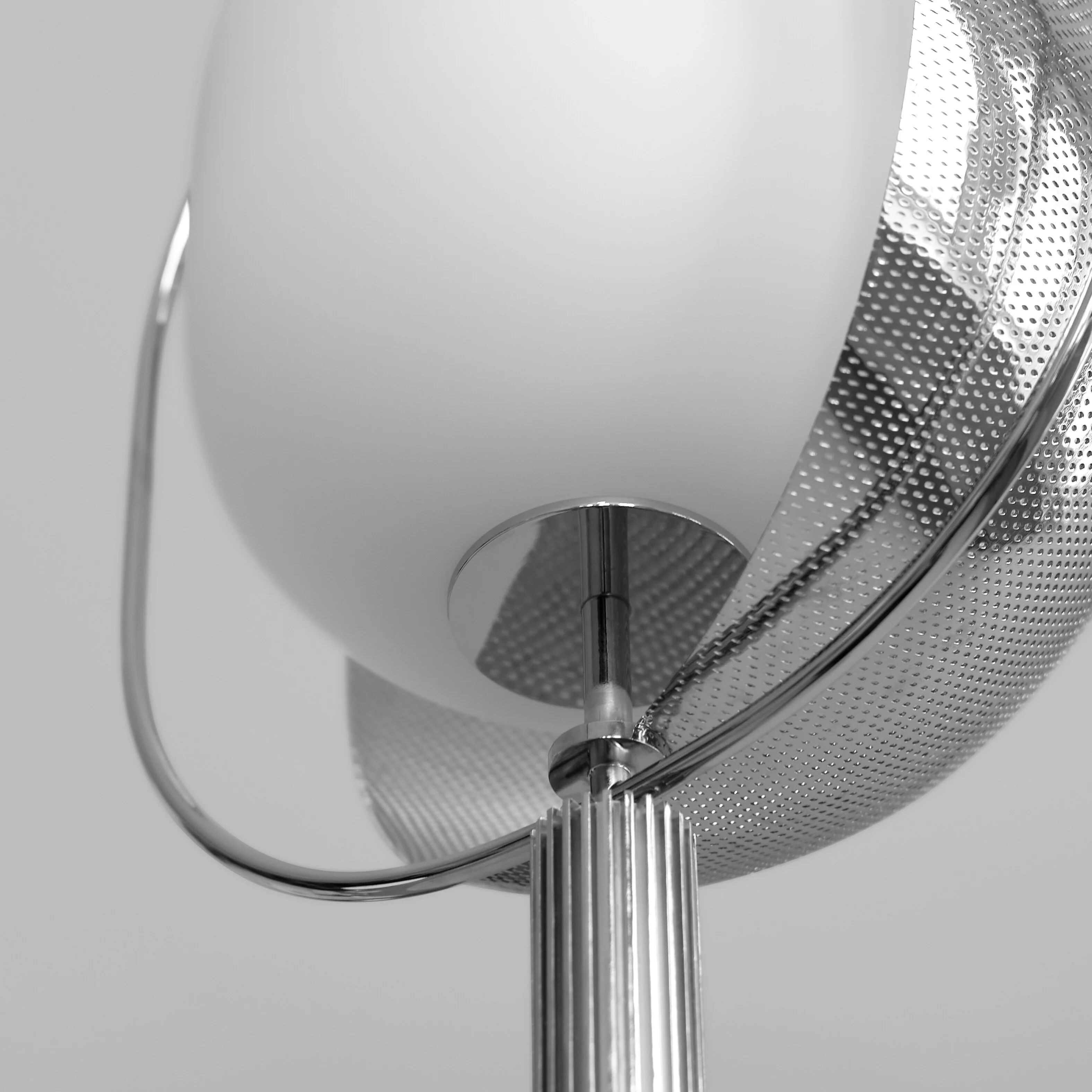 Pearl Floor Lamp - Chrome - Image 6