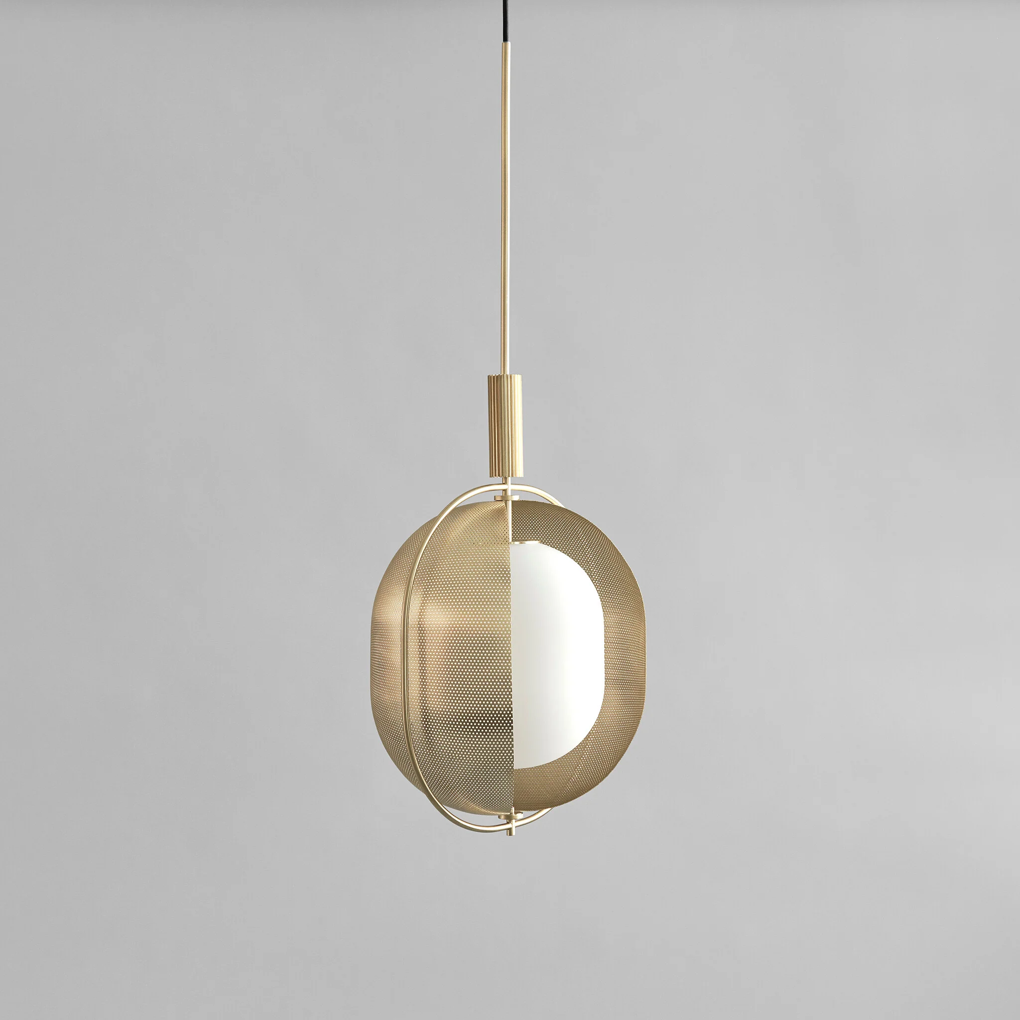 Pearl Pendant - Brass - Image 6