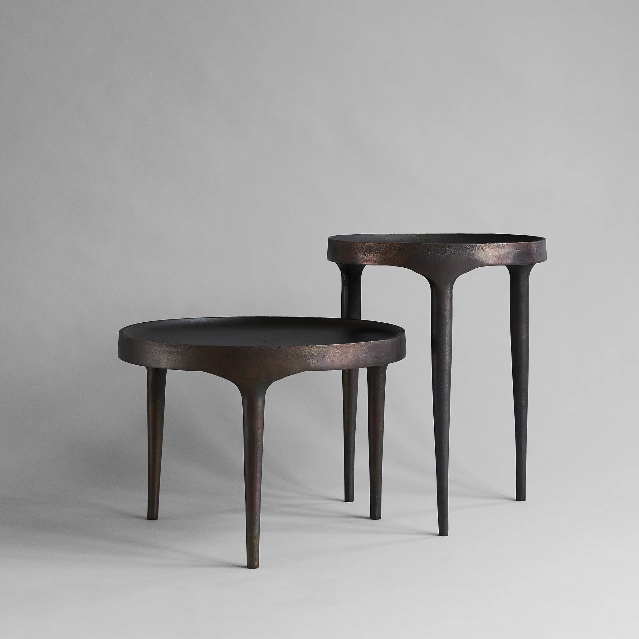 Phantom Table, Tall - Burn Antique - Image 9