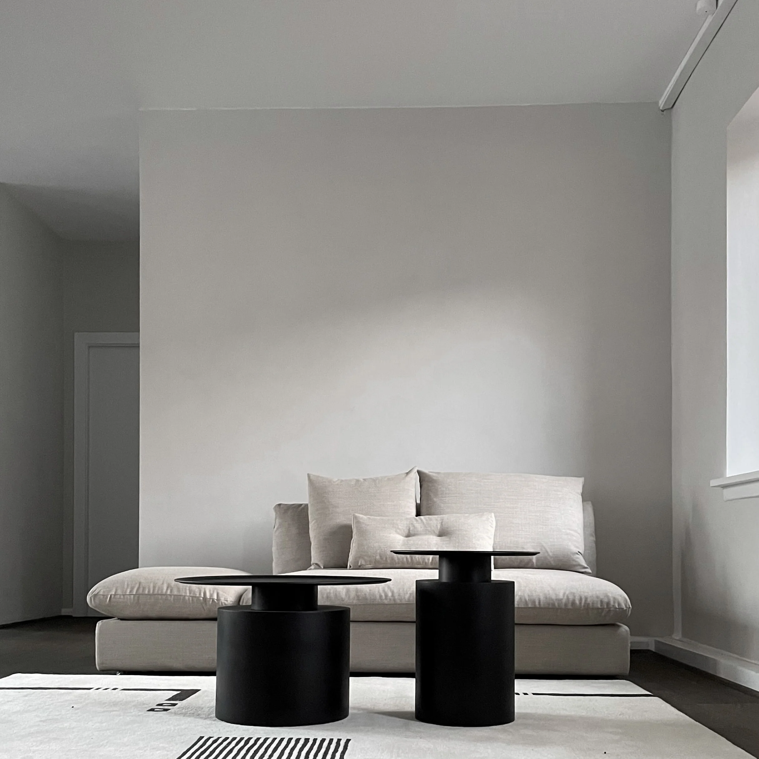 Pillar Table, Low - Burned Black - Image 5