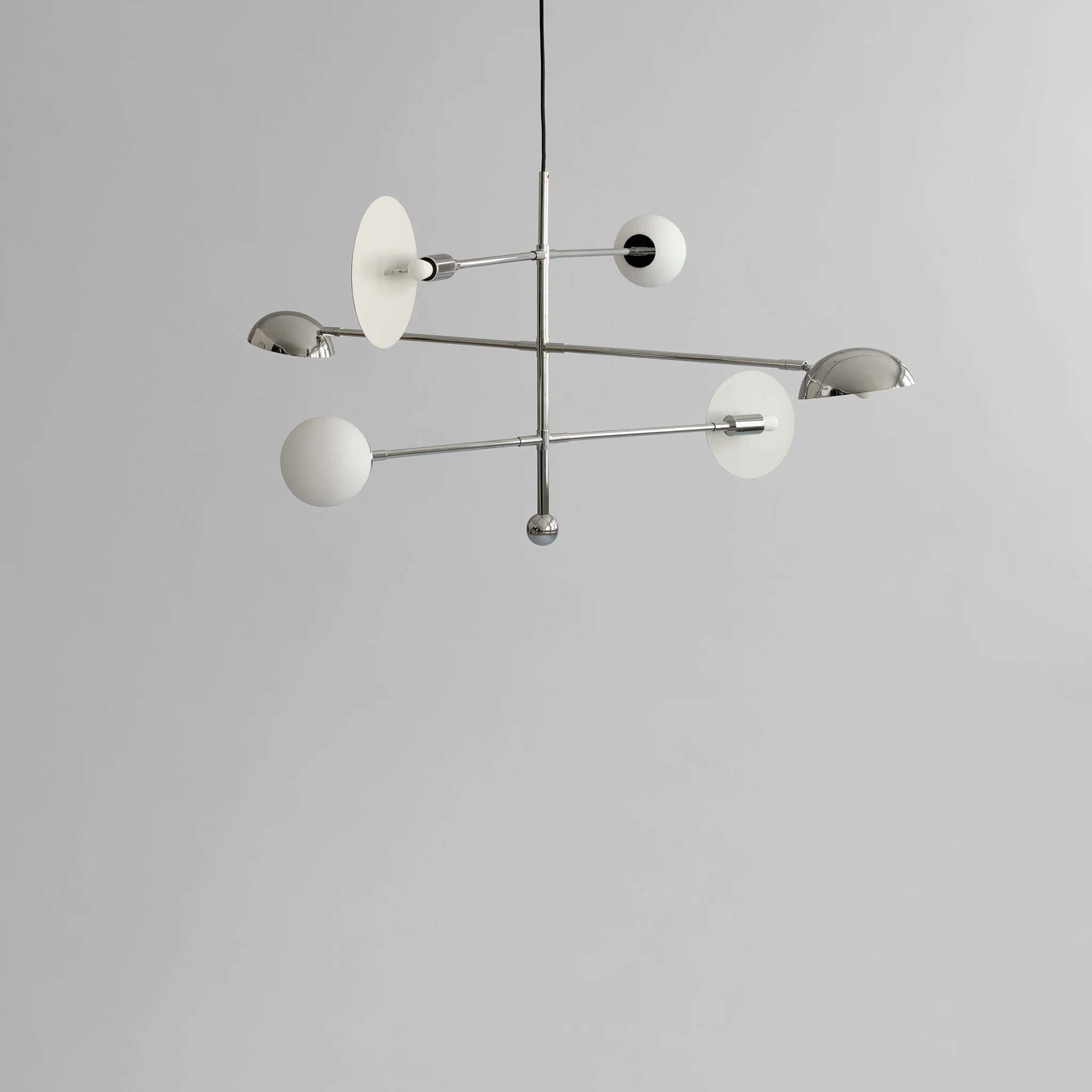 Sahn Chandelier - Chrome (5m) - Image 4
