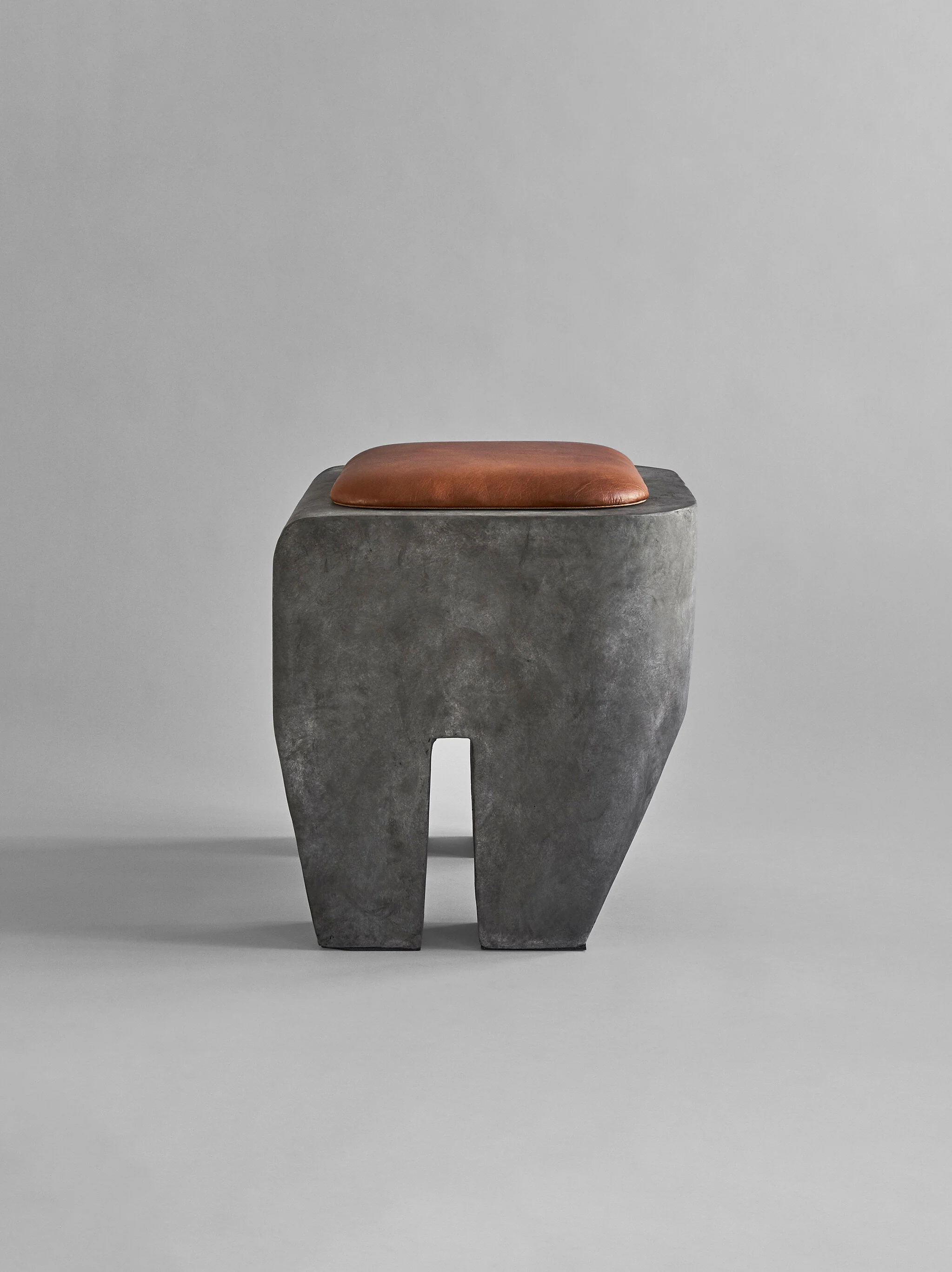Sculpt Stool Cushion - Leather - Image 6