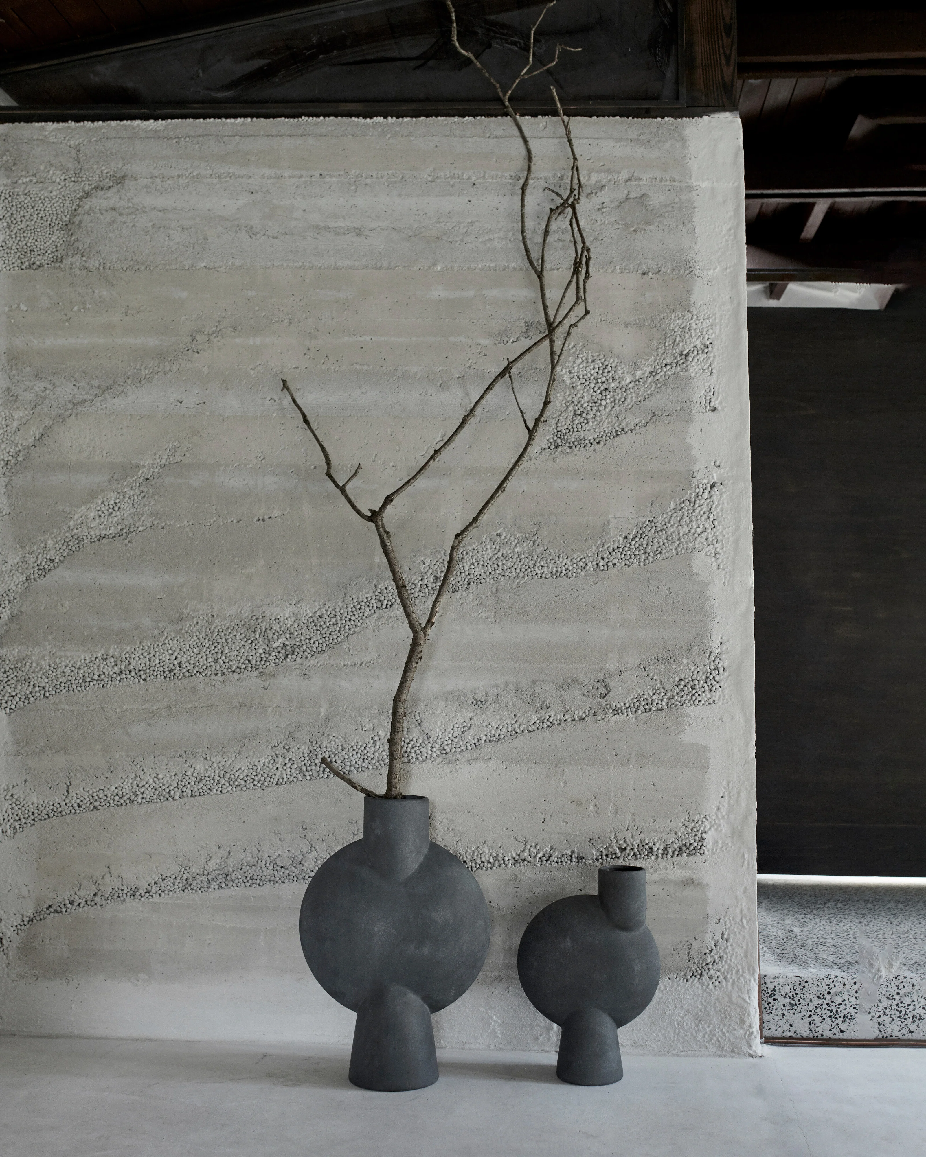 Sphere Vase Bubl, Big - Dark Grey - Image 3
