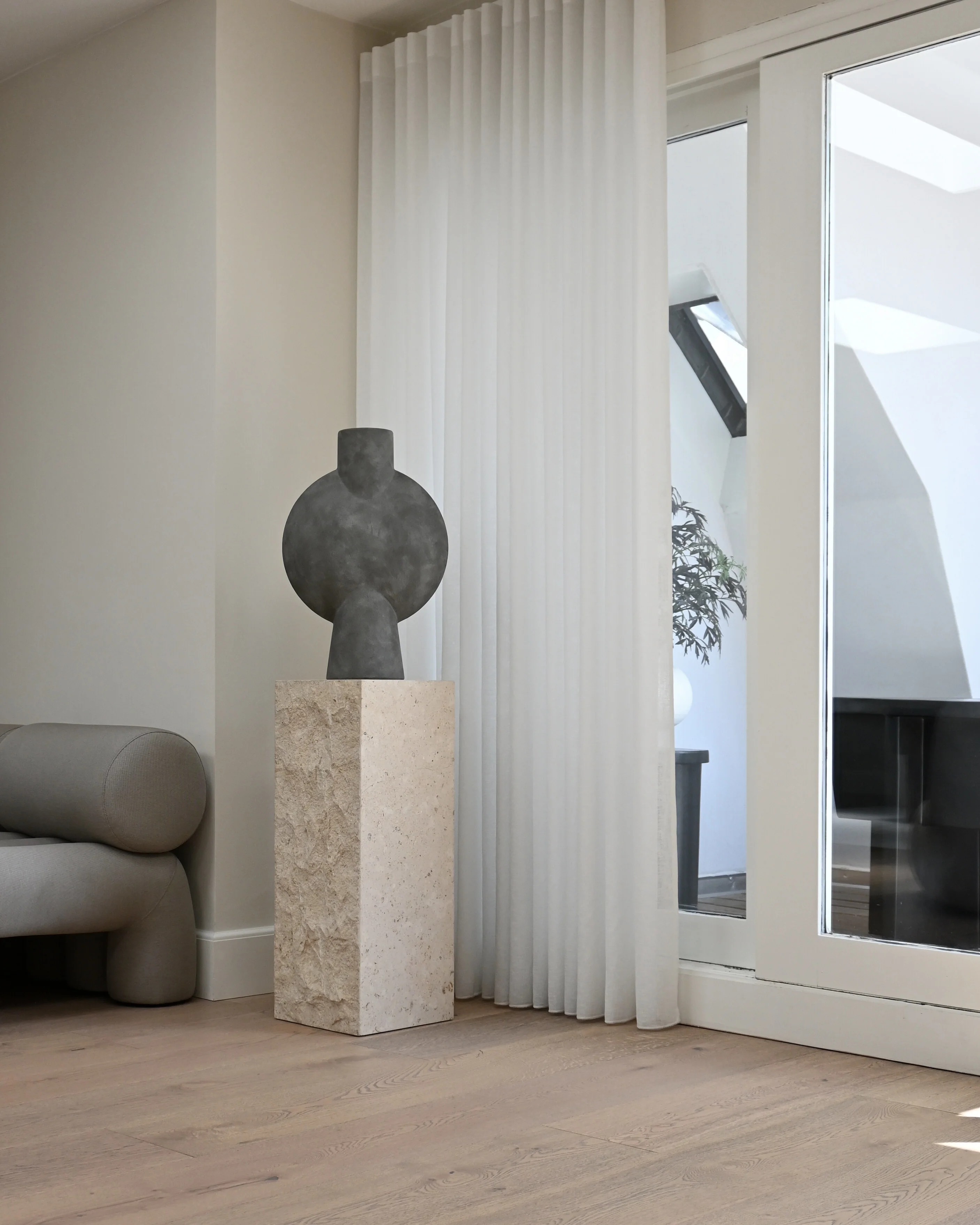 Sphere Vase Bubl, Hexa - Dark Grey - Image 3