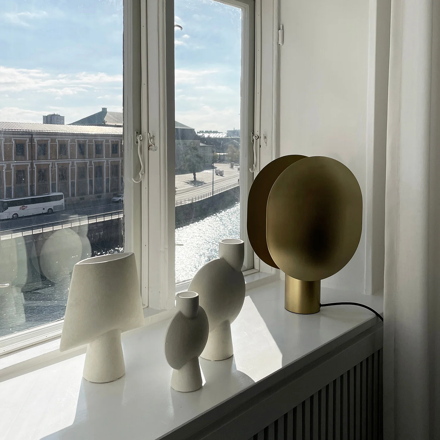 Sphere Vase Bubl, Medio - Bone White - Image 4