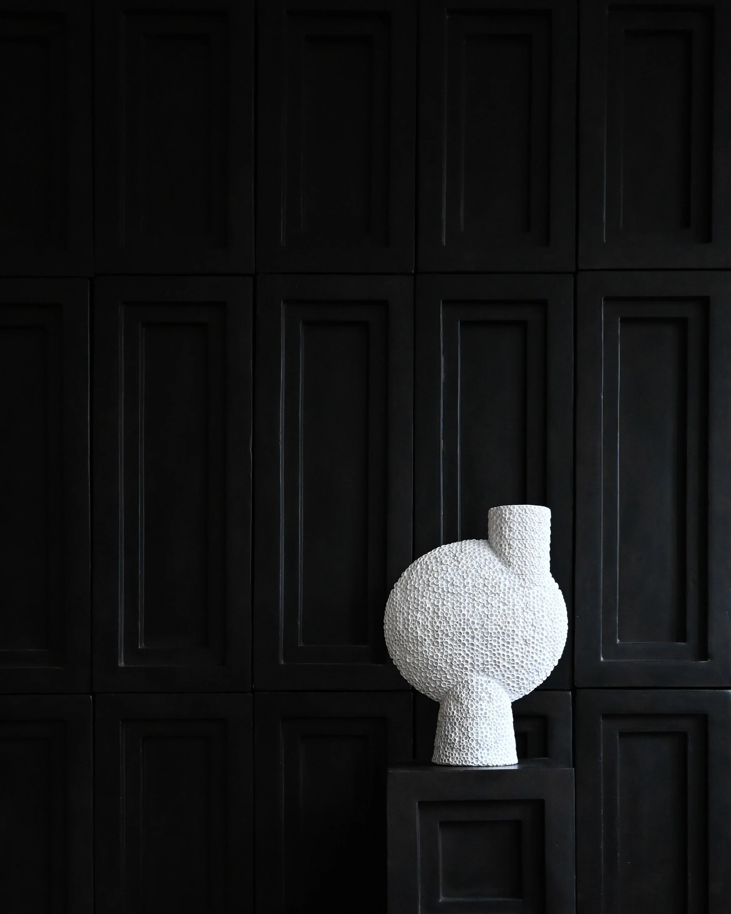 Sphere Vase Bubl Shisen, Big - Bone White - Image 3