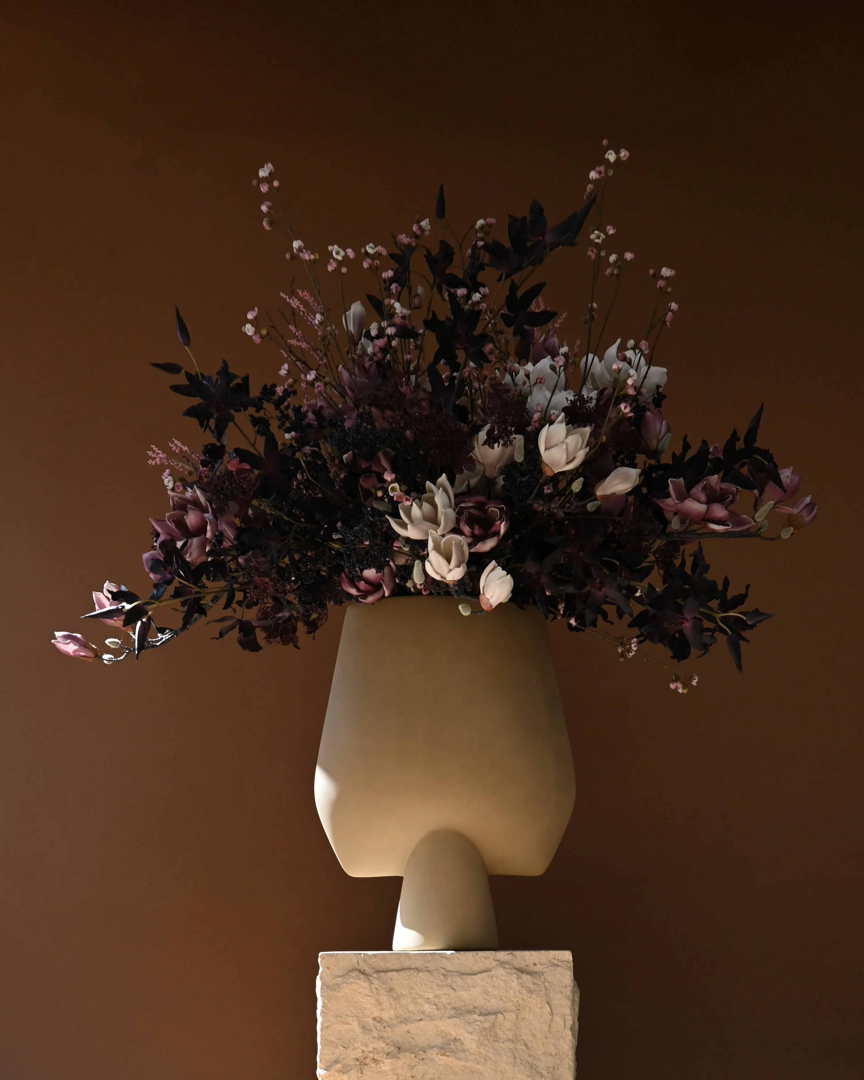 Sphere Vase Square, Hexa - Sand - Image 2
