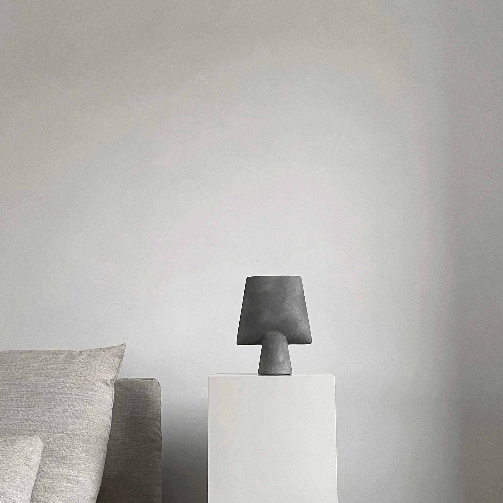 Sphere Vase Square, Mini - Dark Grey - Image 2