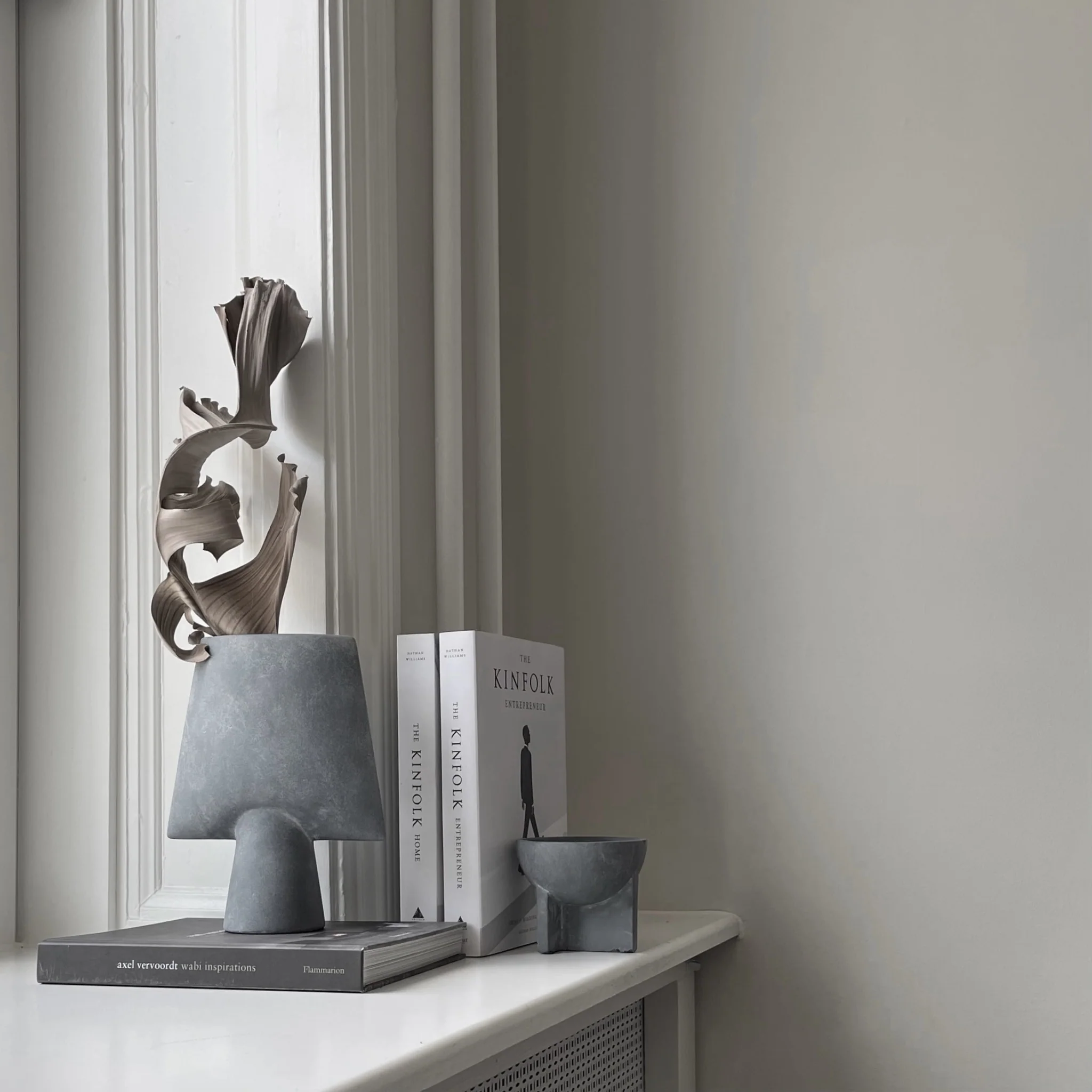 Sphere Vase Square, Mini - Light Grey - Image 3
