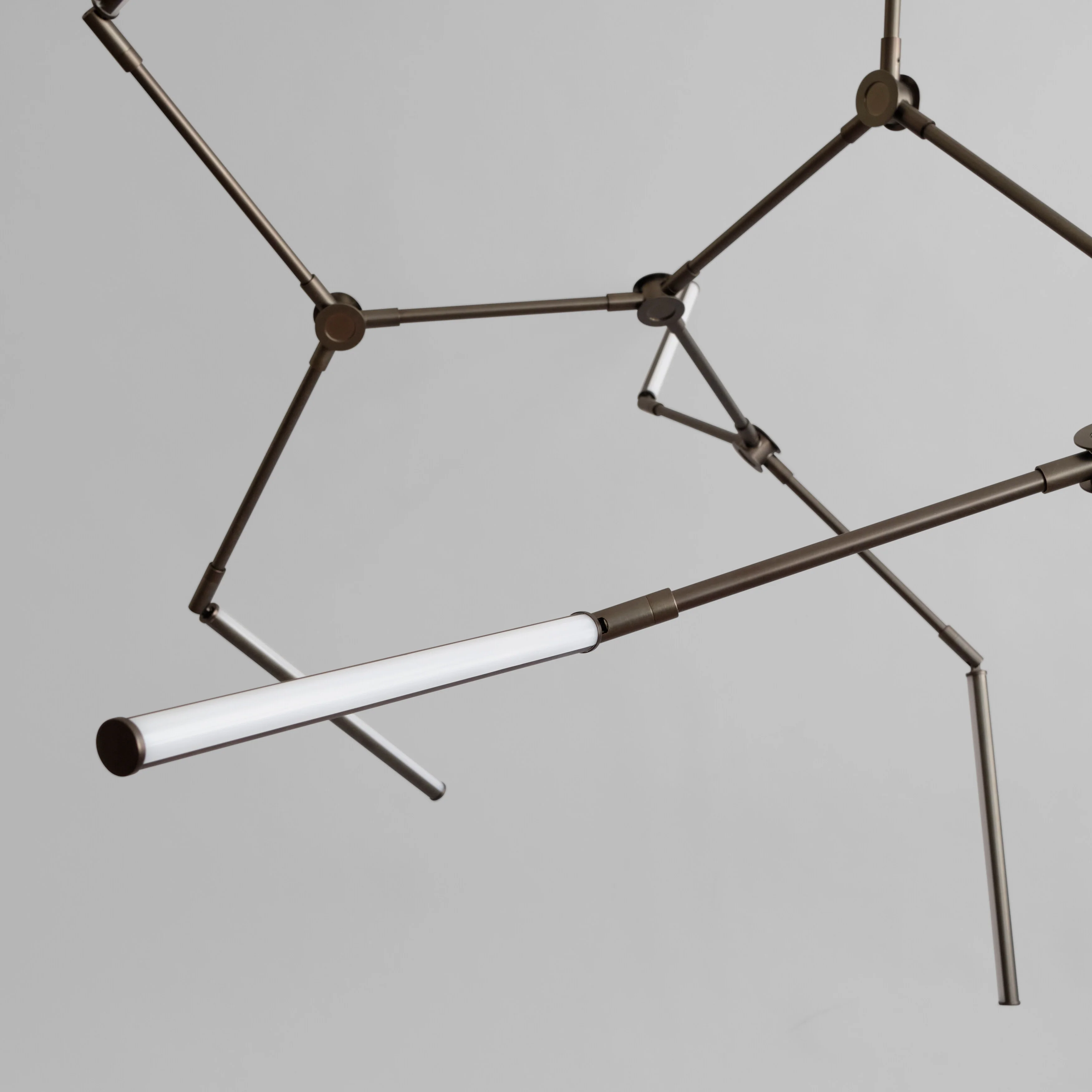 Stick Chandelier - Bronze - Image 3