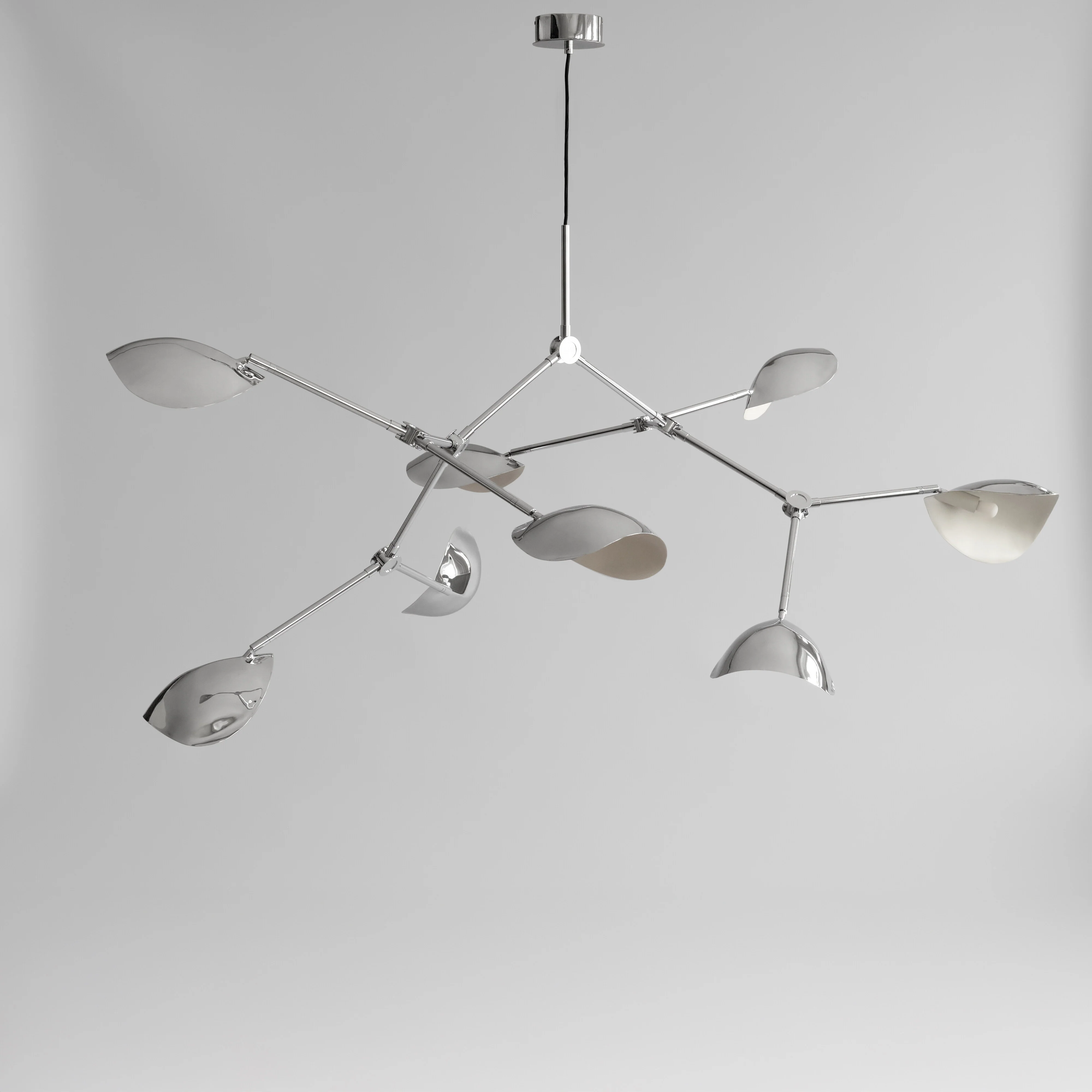Stingray Chandelier, Grande - Chrome - Image 4