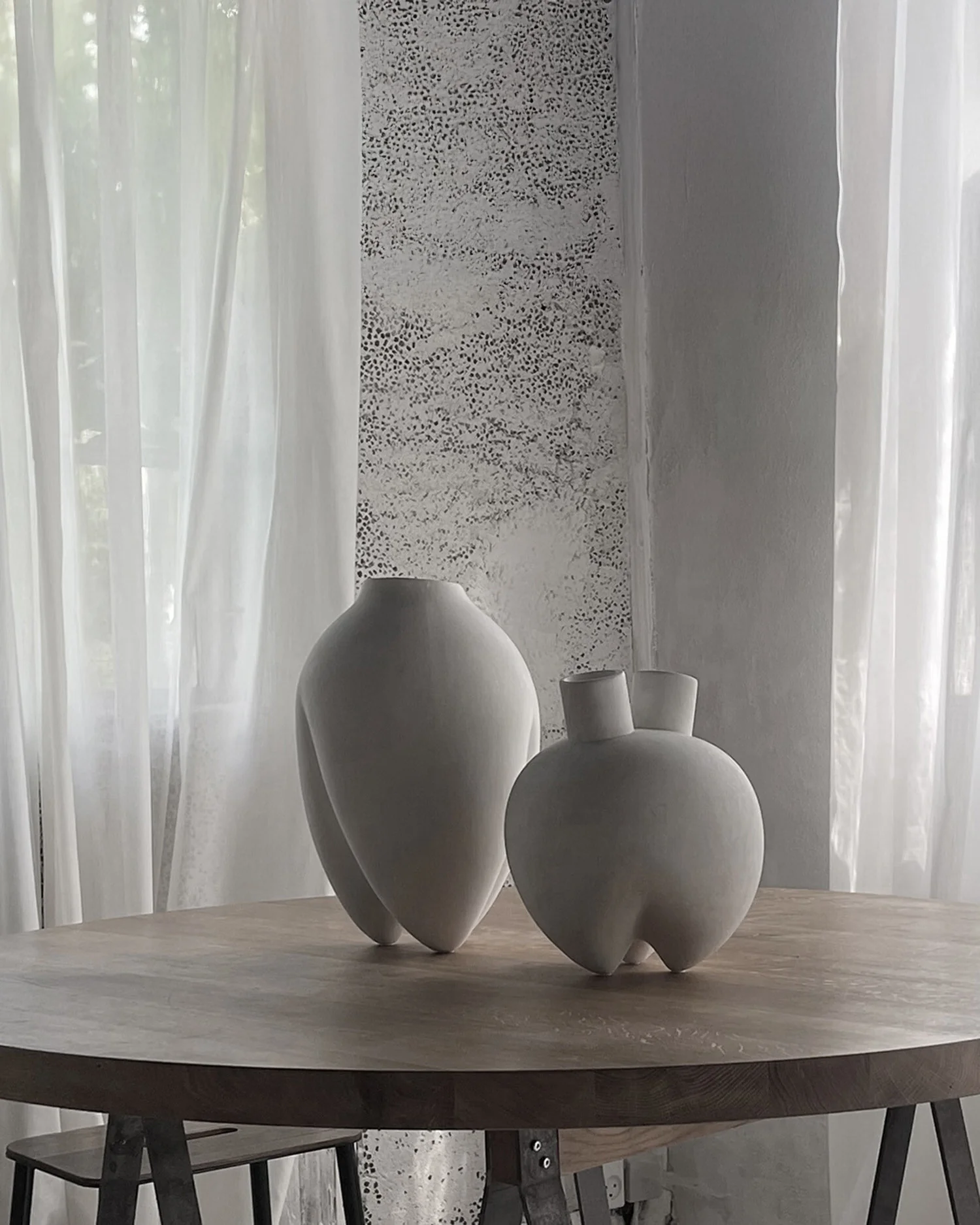 Sumo Vase, Slim - Bone White - Image 4