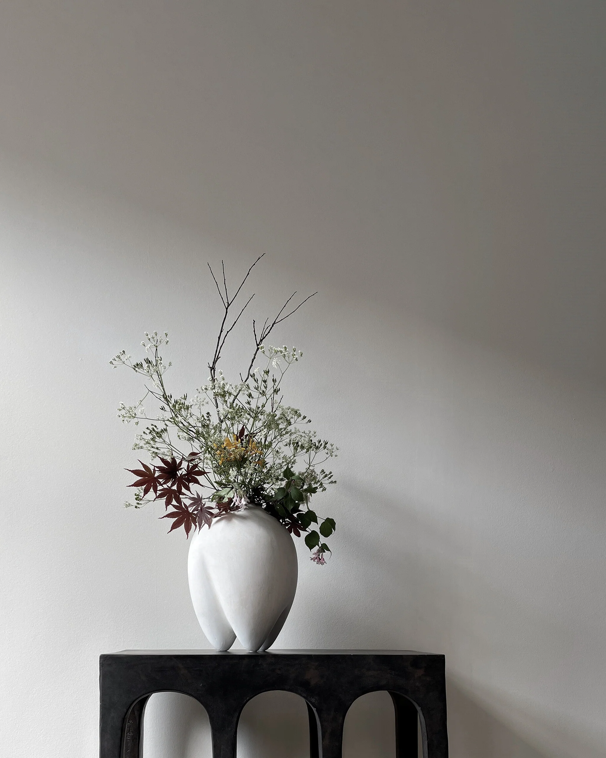 Sumo Vase, Slim - Bone White - Image 5