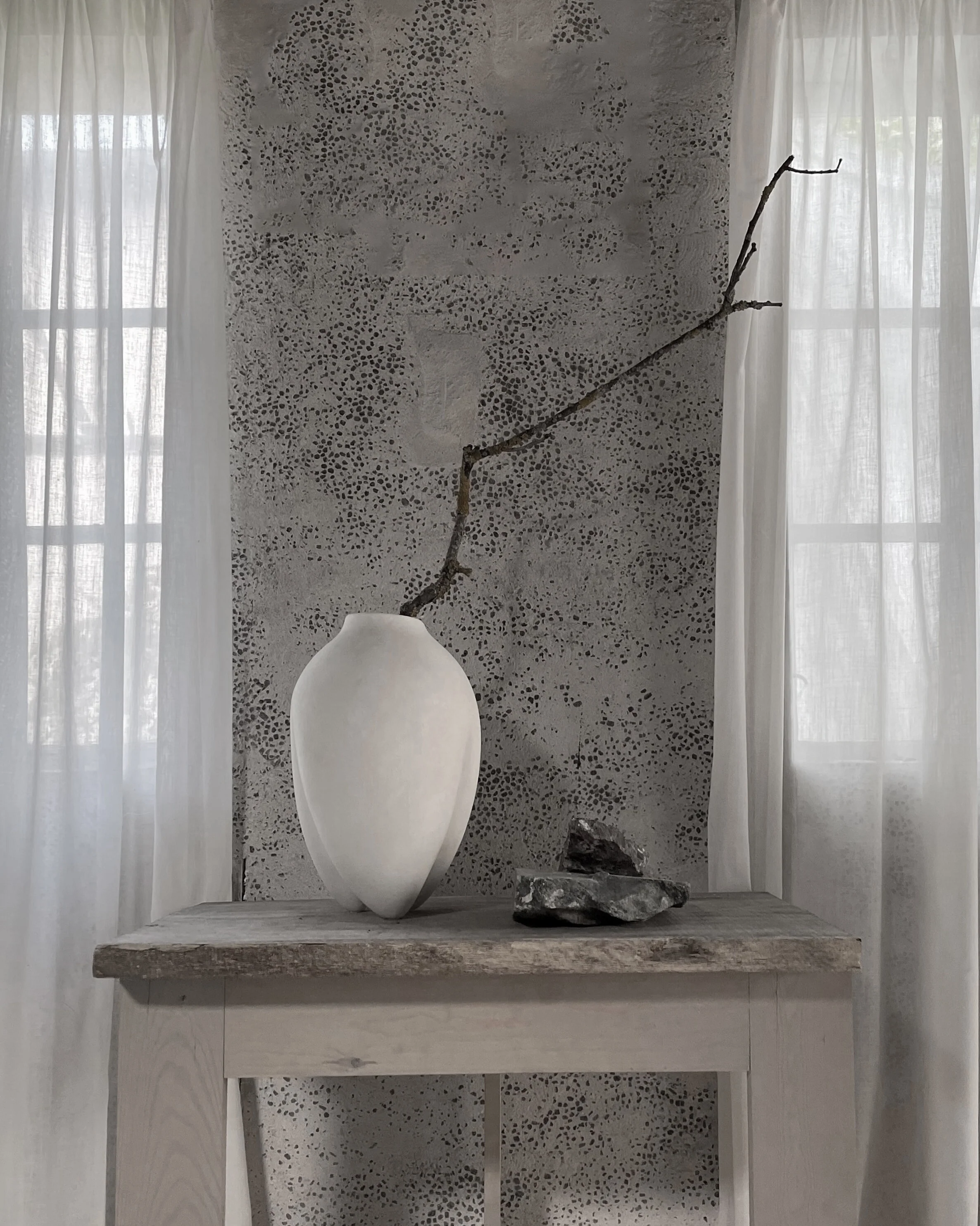 Sumo Vase, Slim - Bone White - Image 7