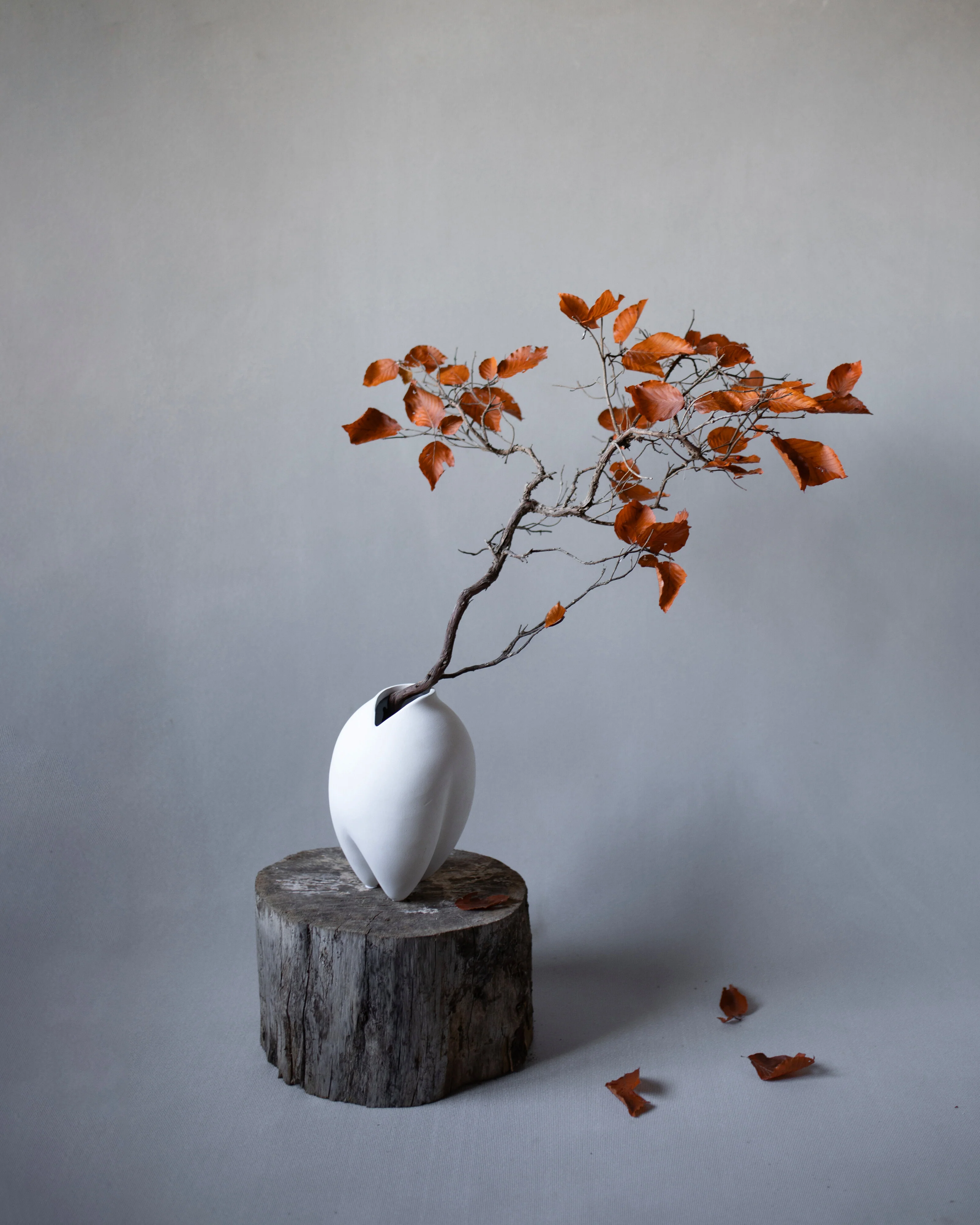 Sumo Vase, Slim Petit - Bone White - Image 2