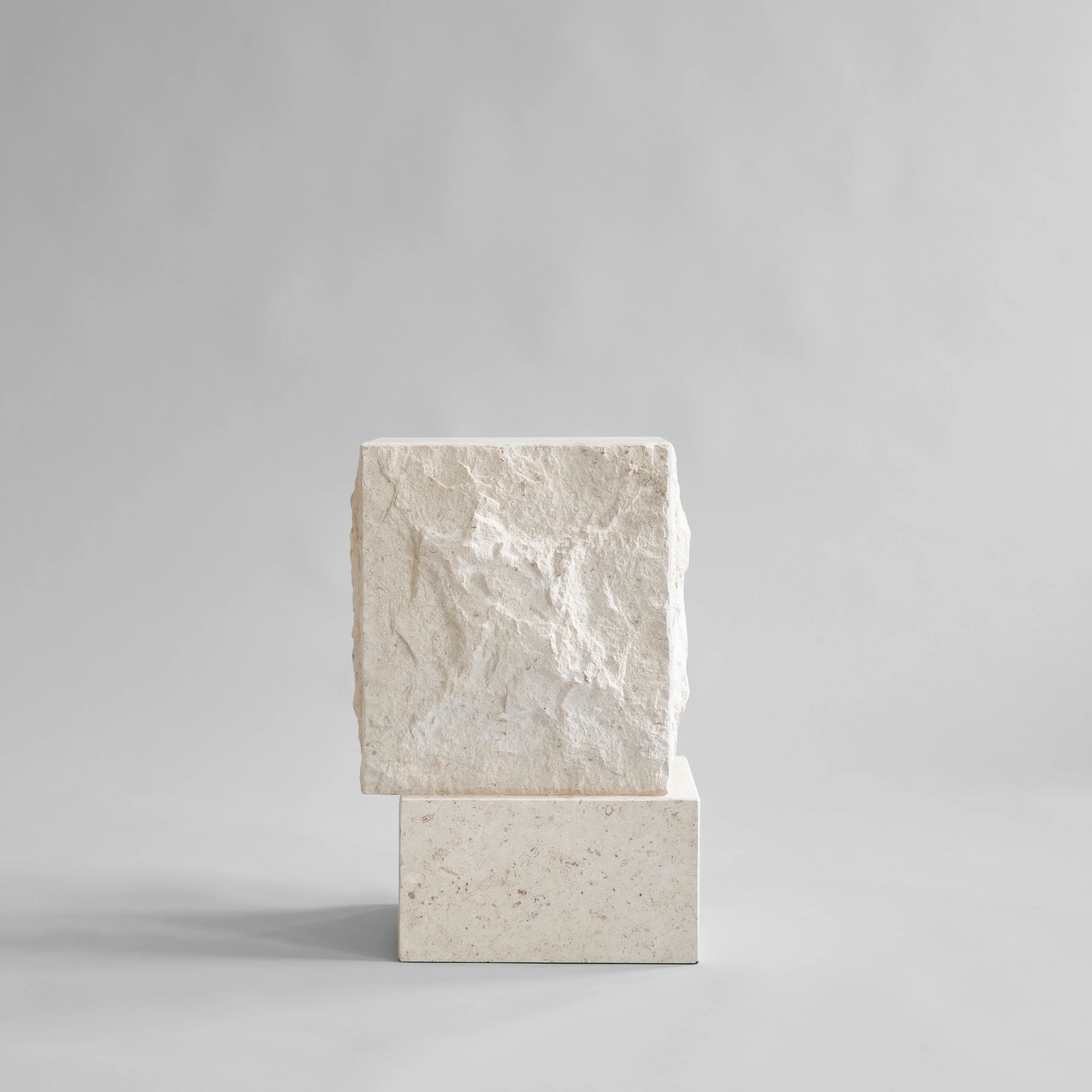Temple Coffee Table, Tall - Limestone - Image 10