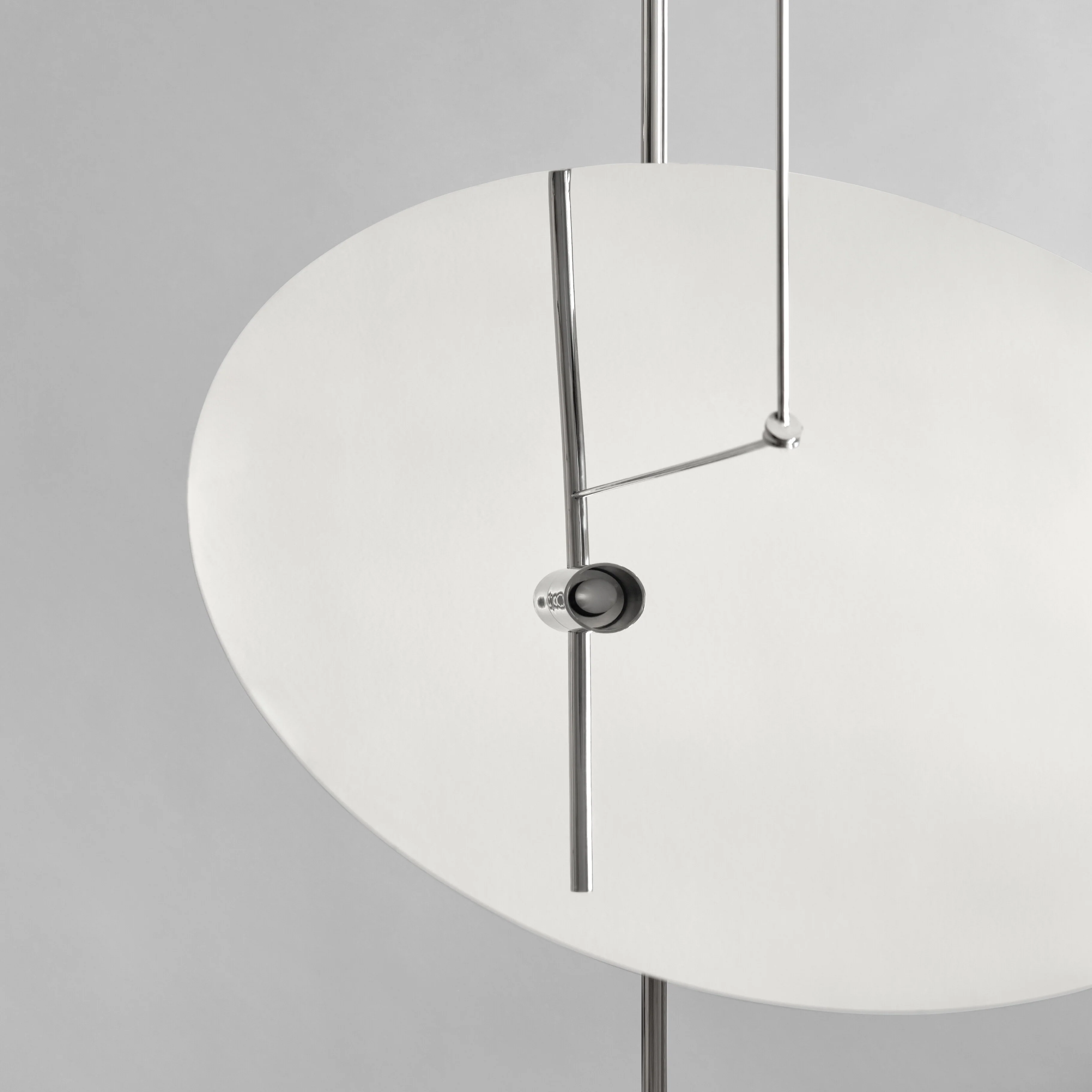The Moon Floor Lamp - Chrome - Image 5