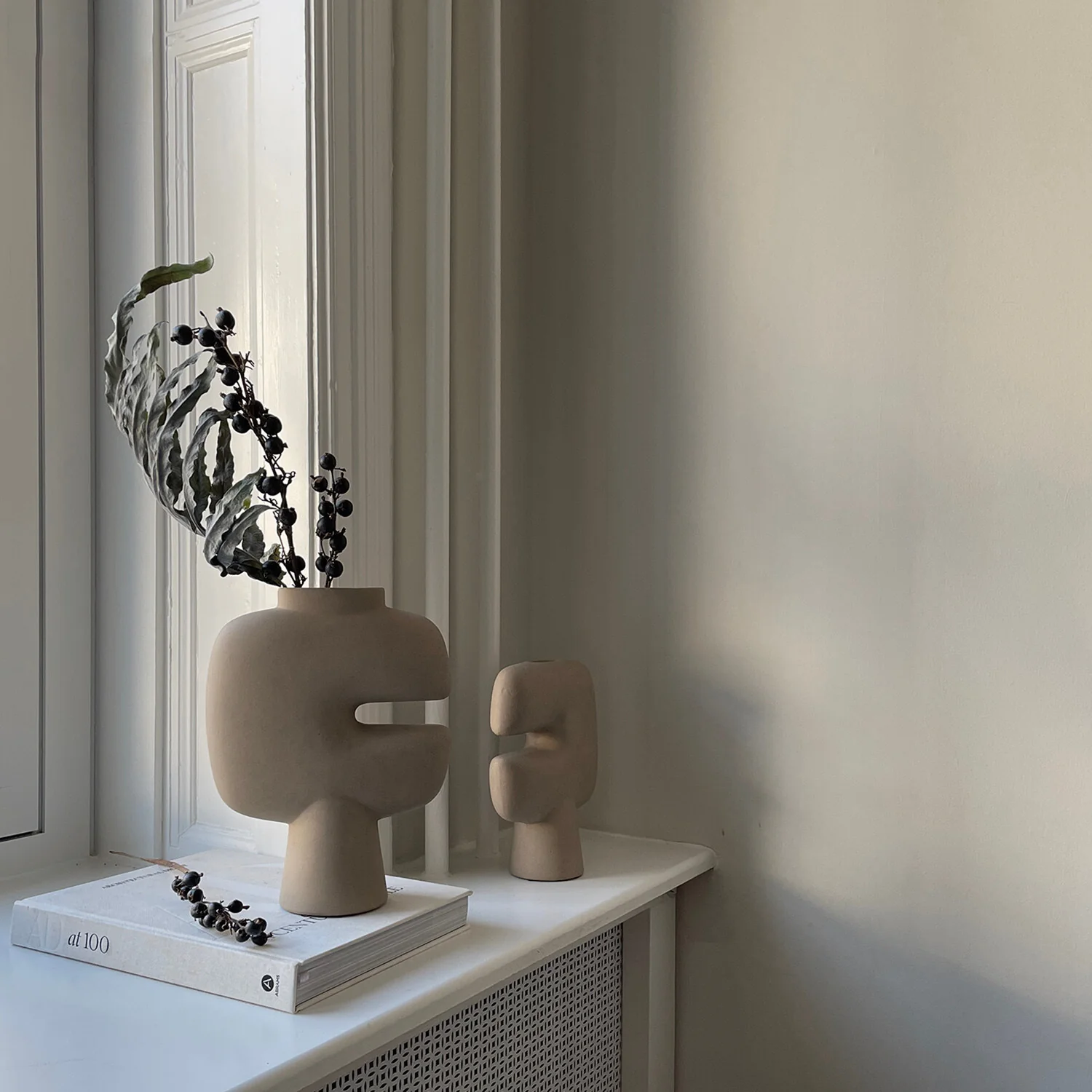 Tribal Vase, Medio - Sand - Image 4