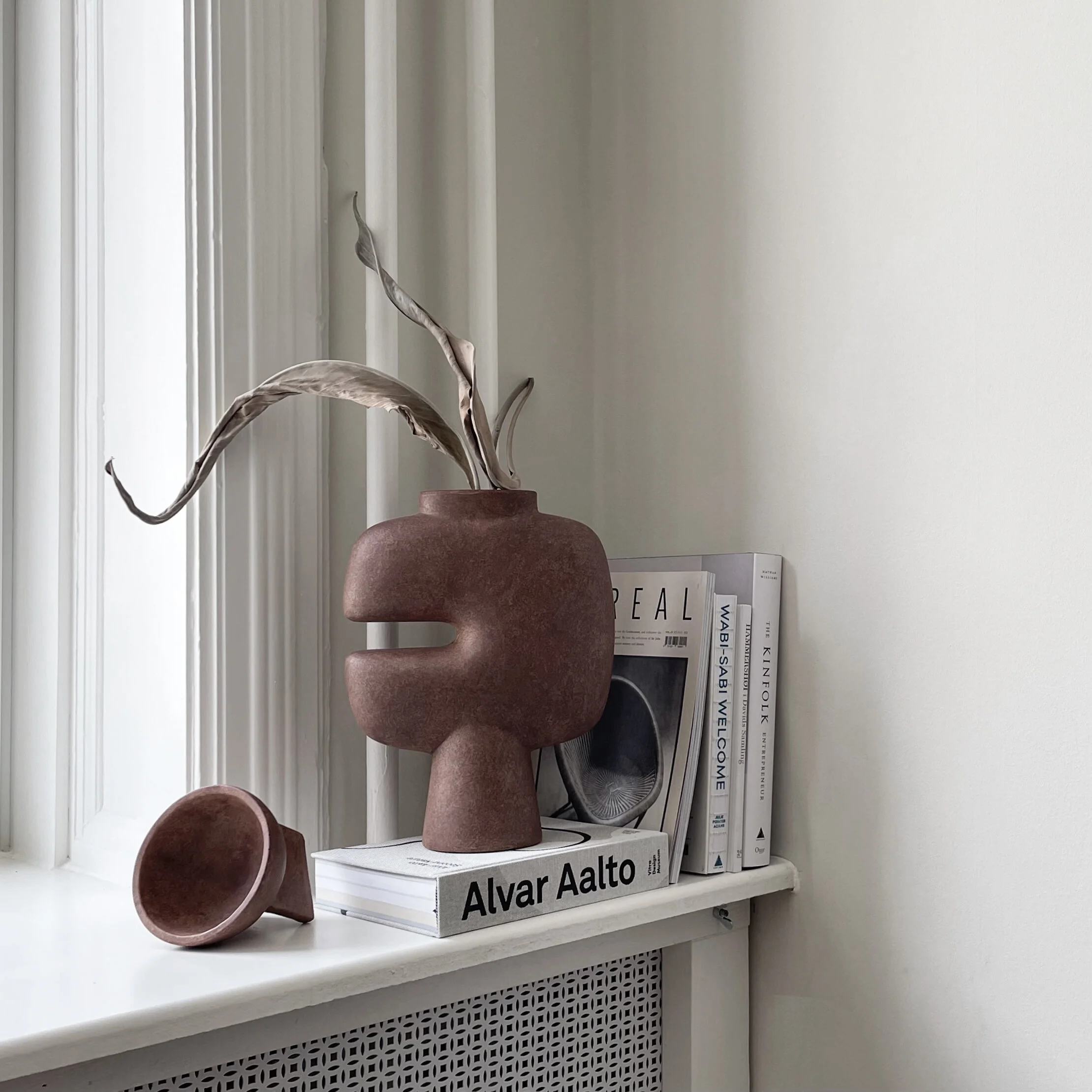 Tribal Vase, Medio - Terracotta - Image 2