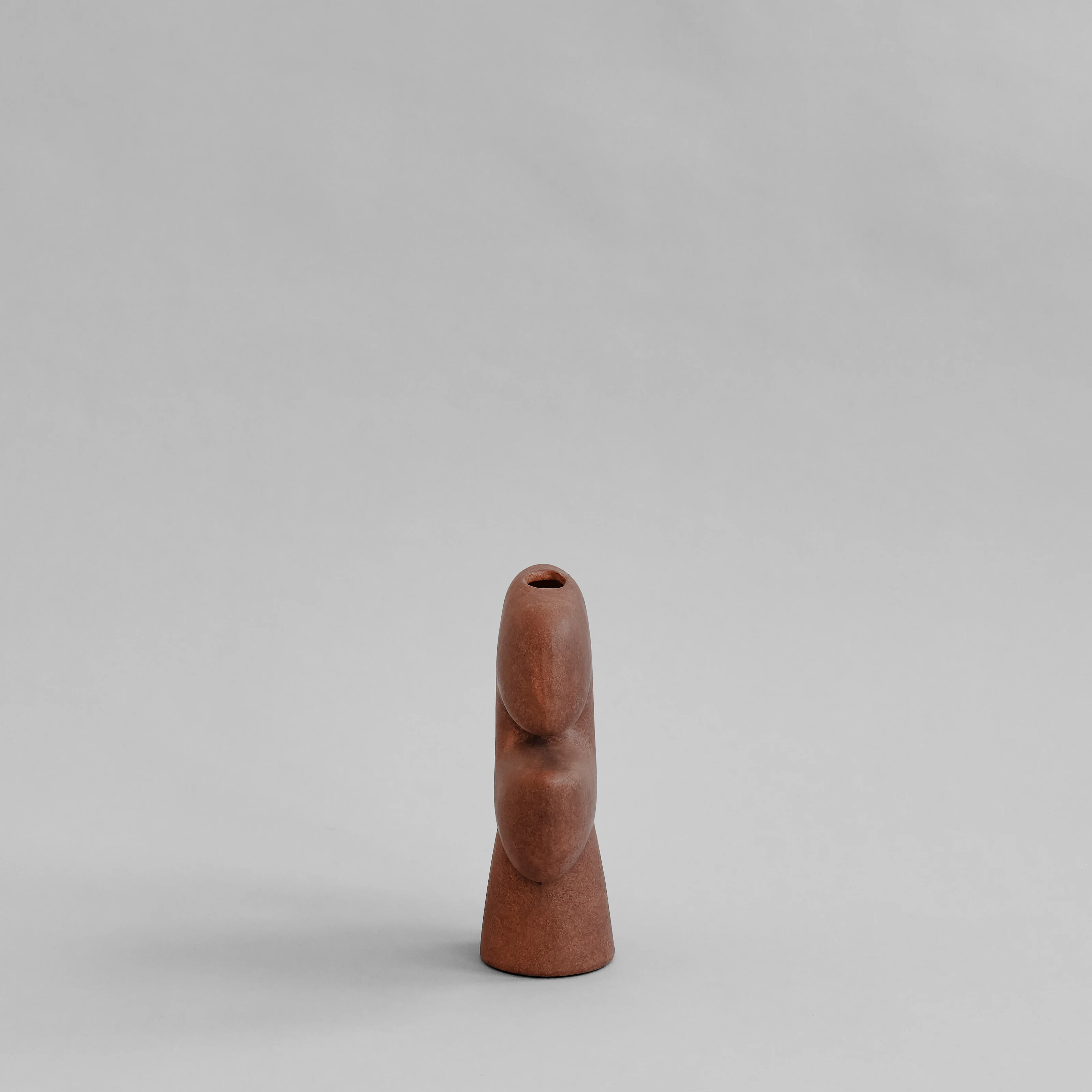Tribal Vase, Mini - Terracotta - Image 4
