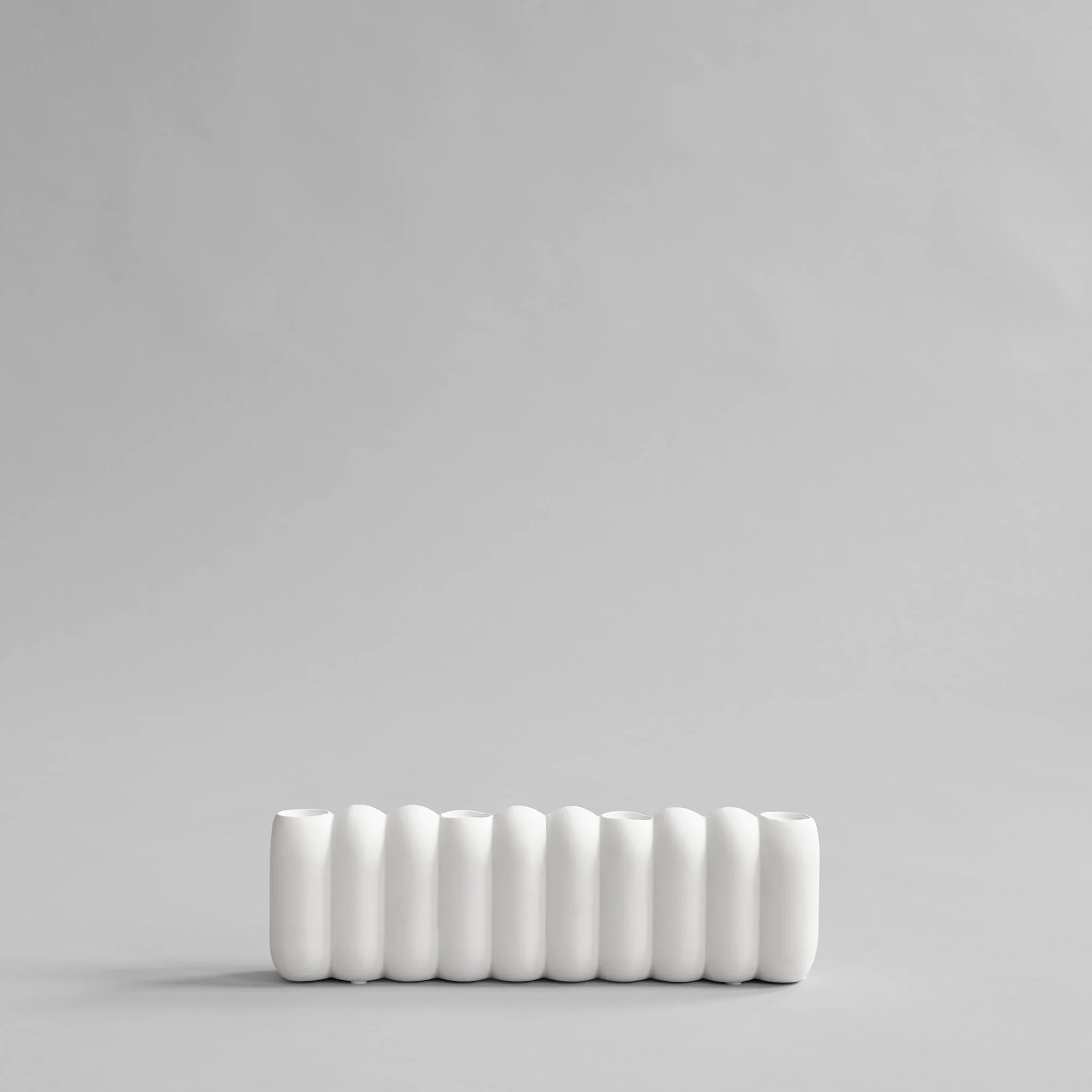 Tube Candle Holder, Big - Bone White - Image 4