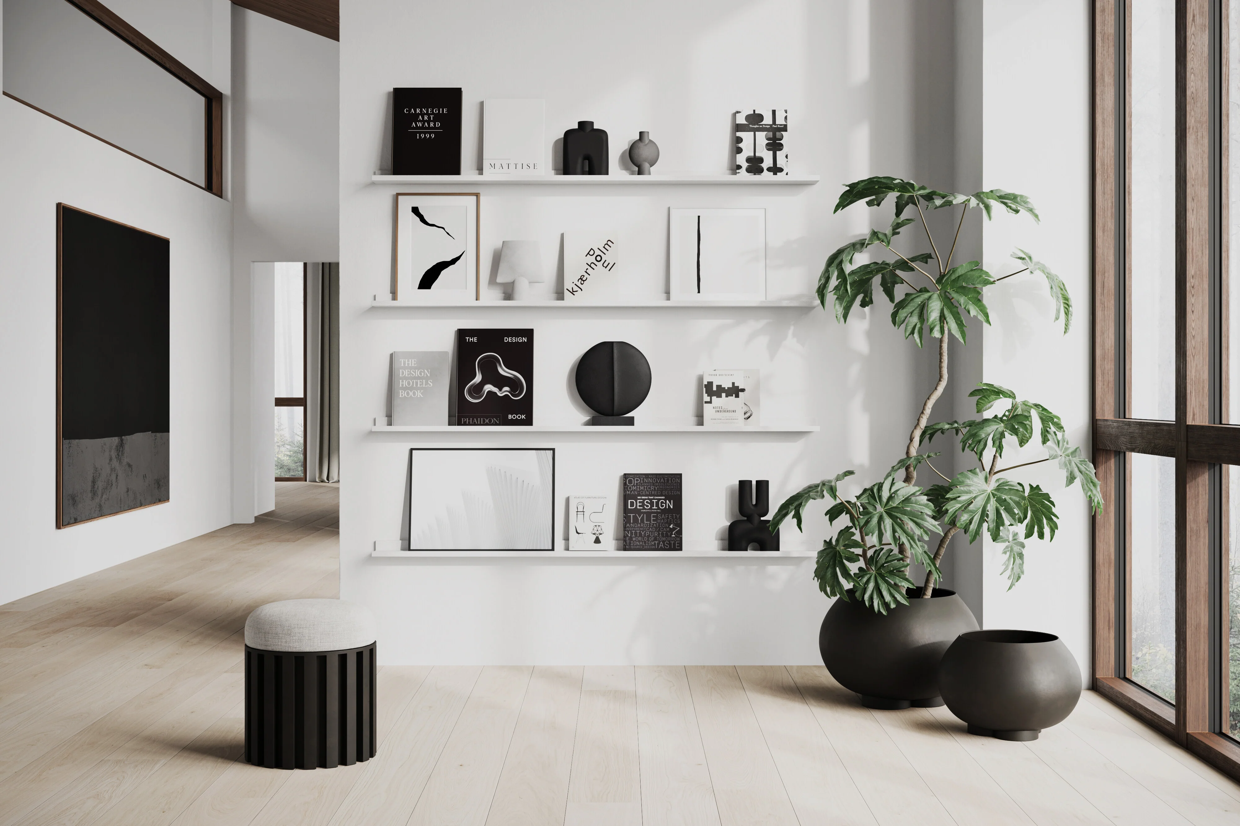 Urchin Plant Pot, Big - Coffee - Image 7