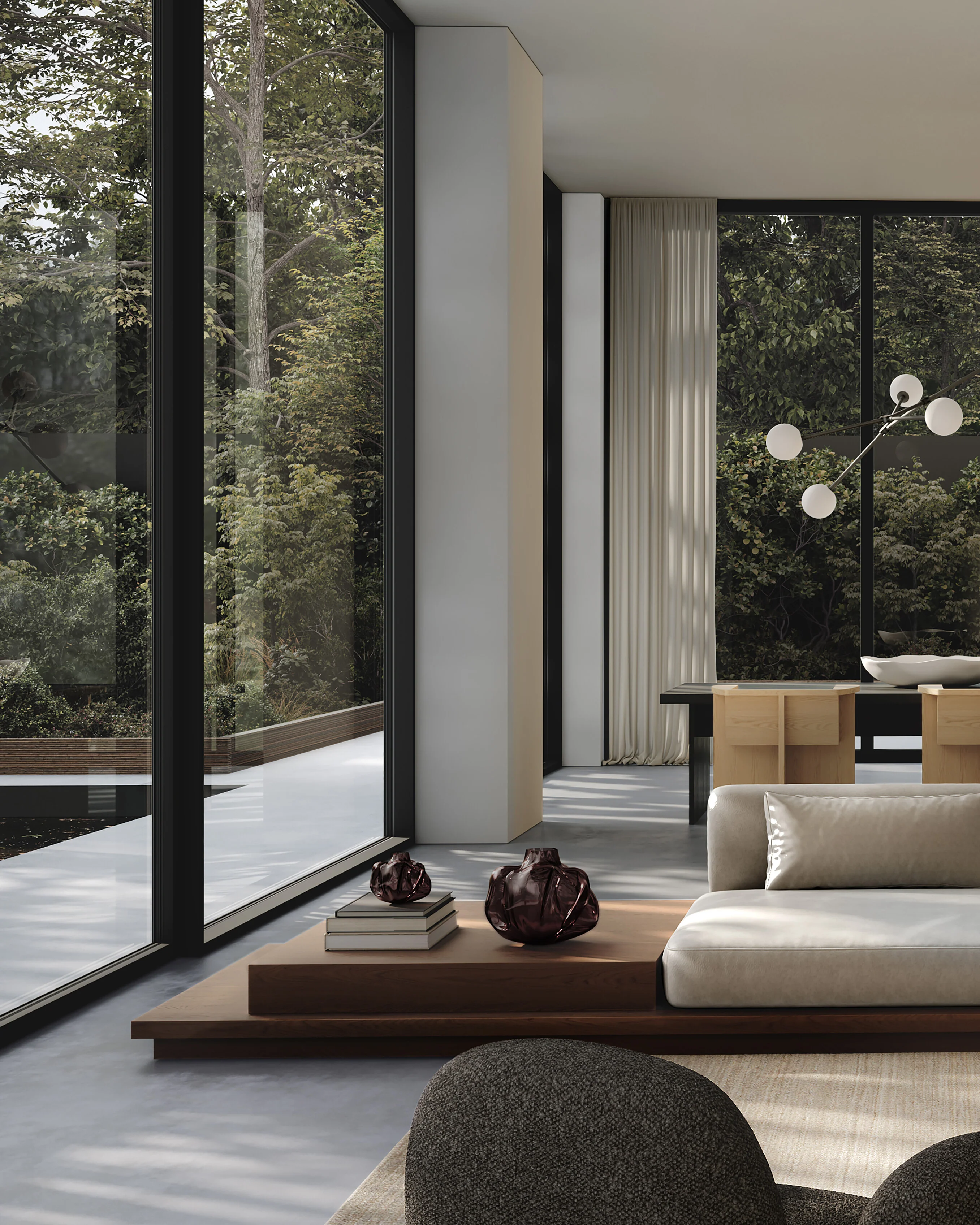 Wabi Vase, Medio - Smoked Forest - Image 4
